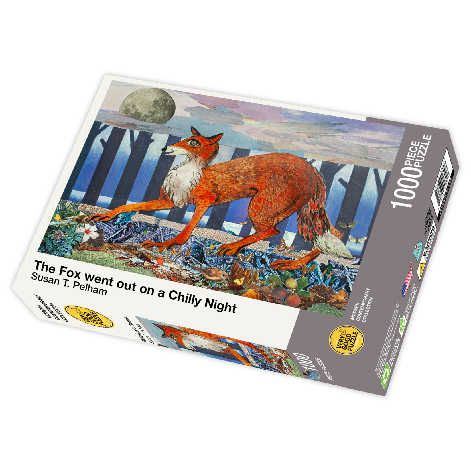 The Fox Went Out on a Chilly Night 1000 Piece Puzzle