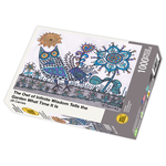 Very Good Puzzle The Owl of Infinite Wisdom Tells the Garden What Time It Is 1000 Piece Puzzle