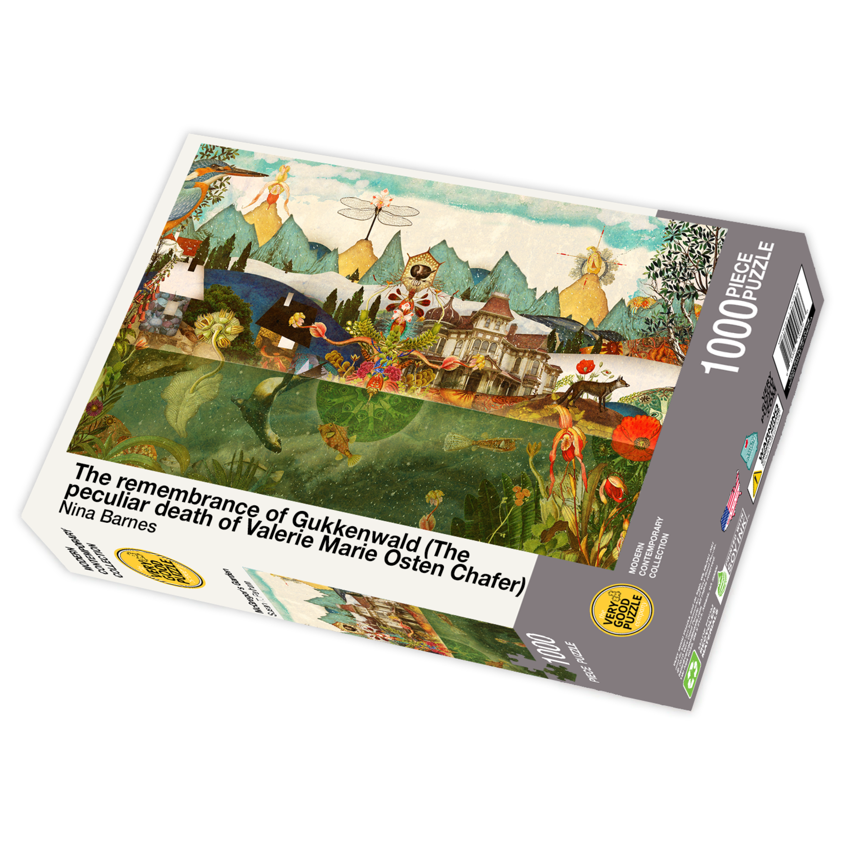 Very Good Puzzle remembrance of Gukkenwald, The (The peculiar death of Valerie Marie Osten Chafer) 1000 Piece Puzzle