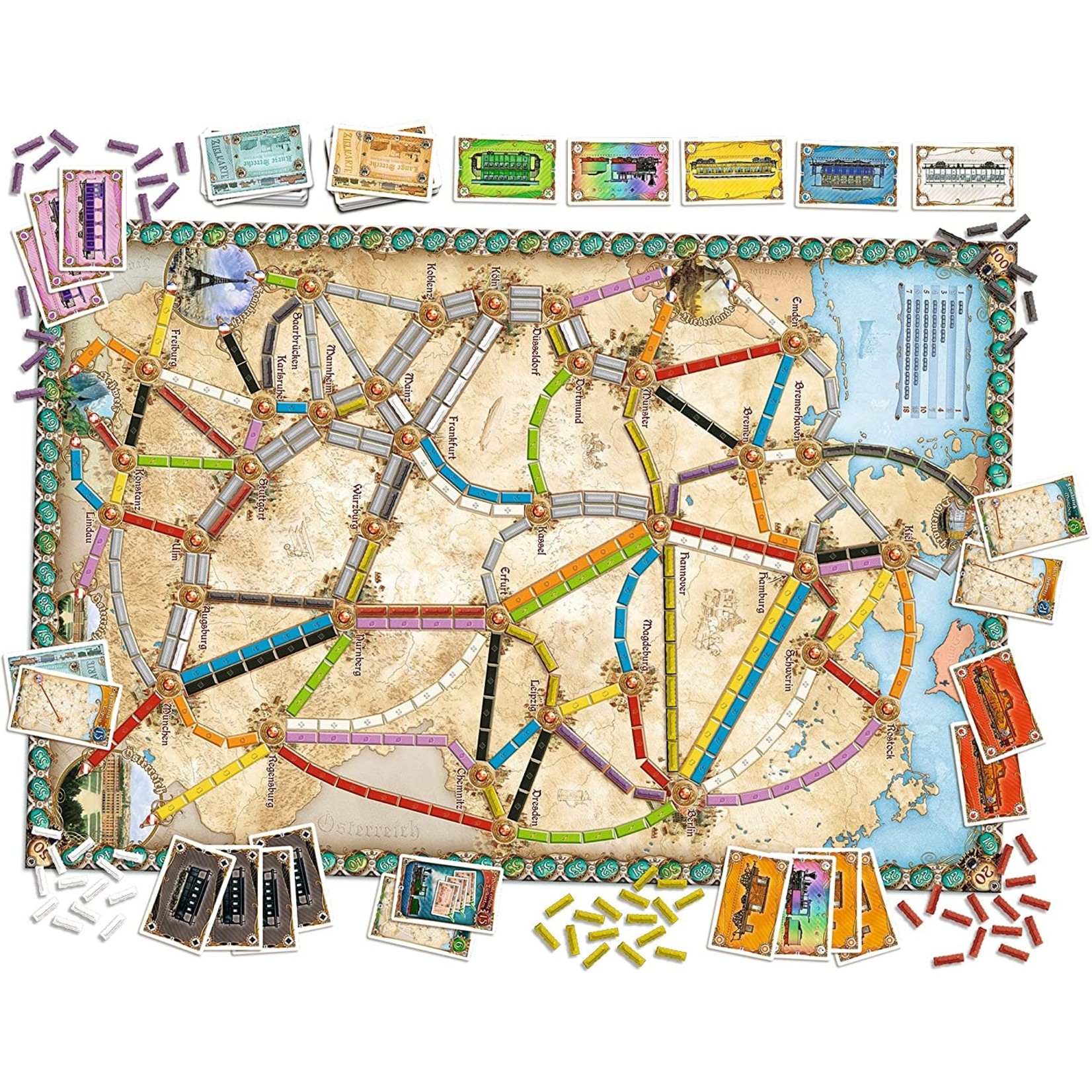 Days of Wonder Ticket To Ride: Germany