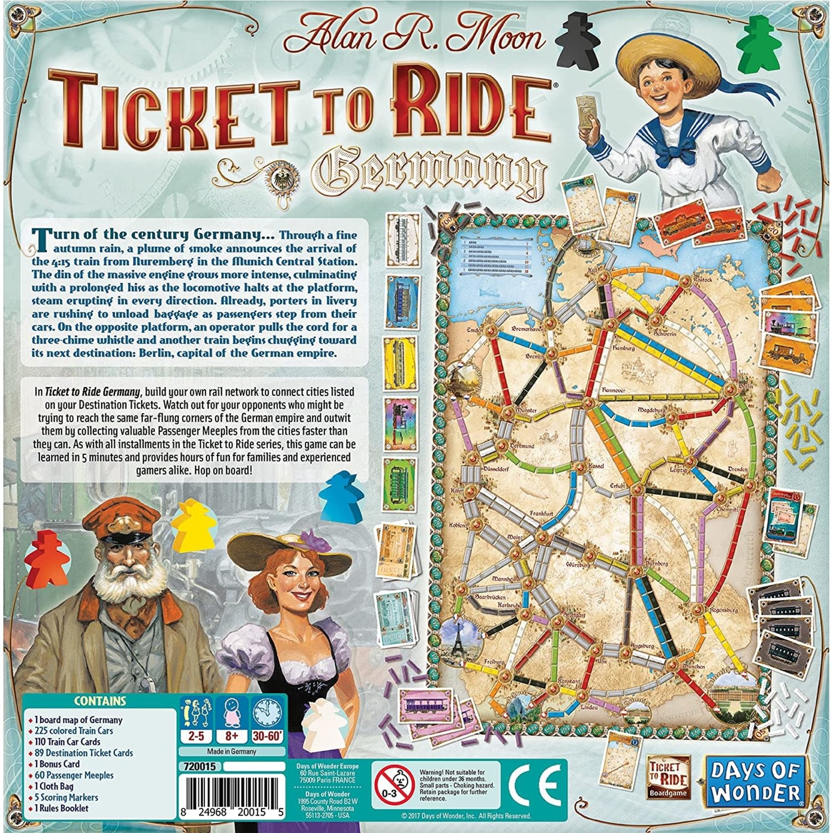 Days of Wonder Ticket To Ride: Germany