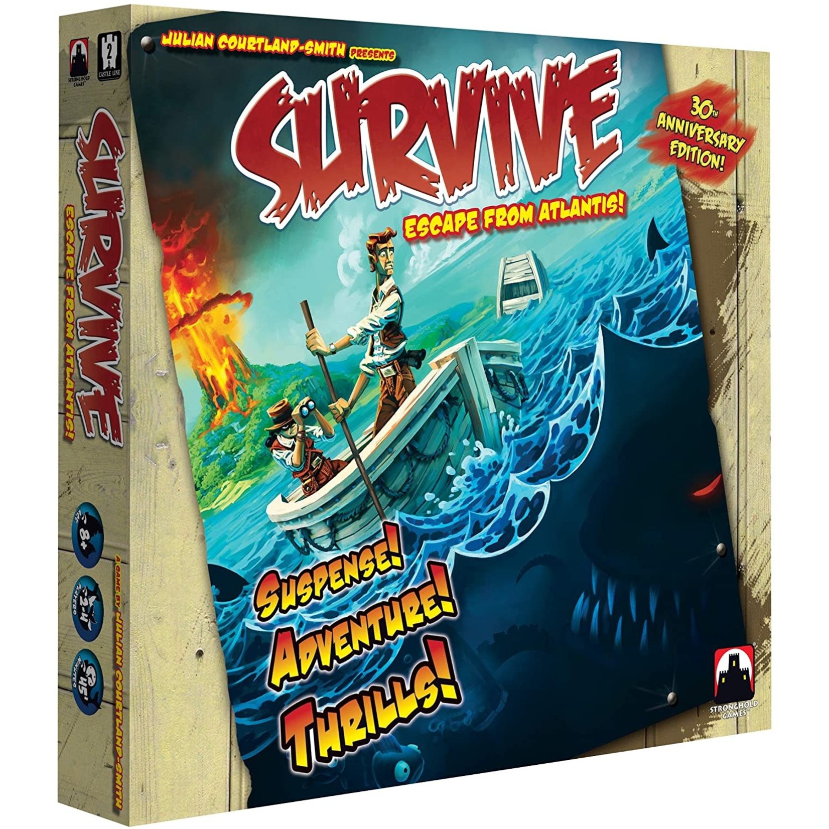 Stronghold Games Survive: Escape From Atlantis 30th Anniversary Edition