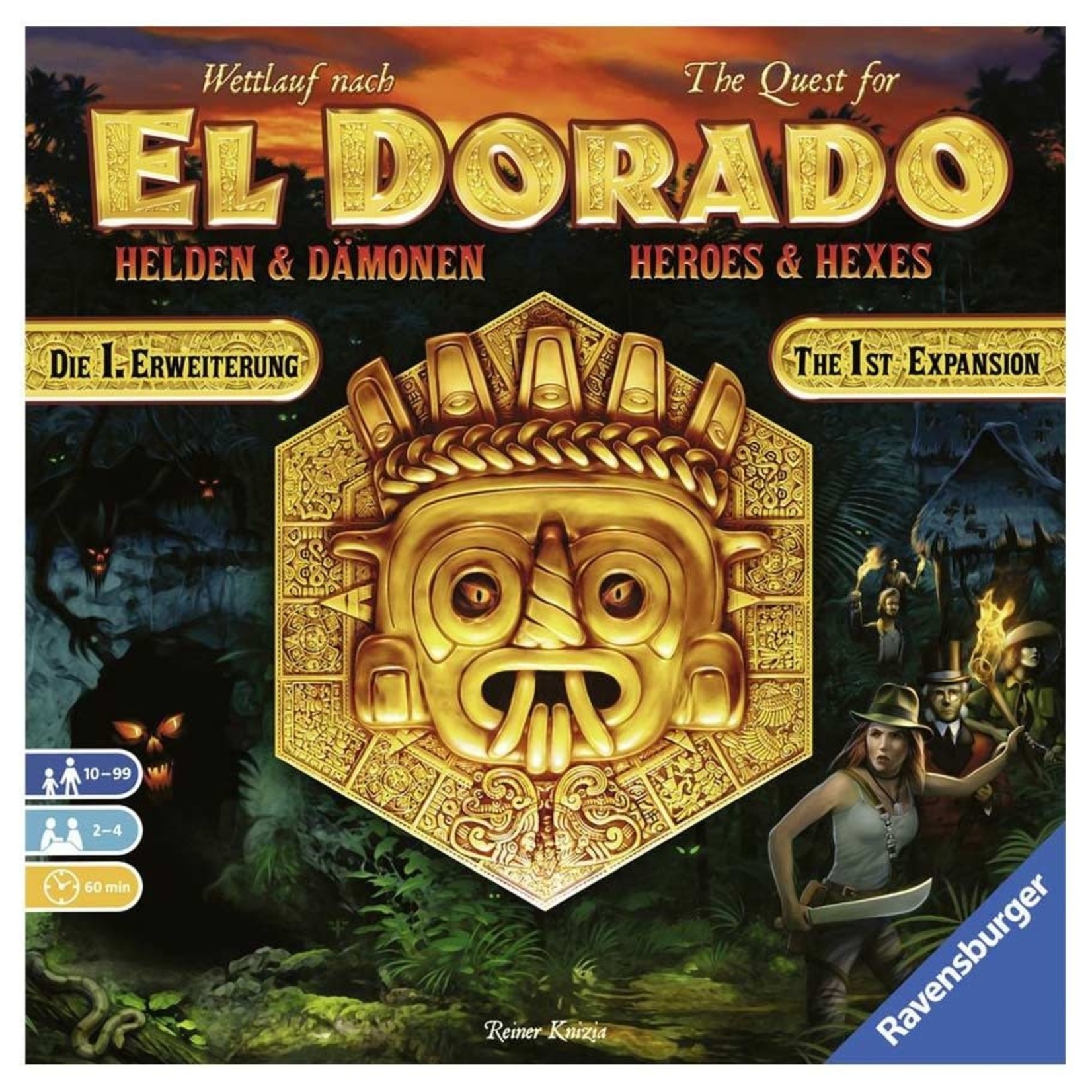 Ravensburger Quest for El Dorado, The: Heroes & Hexes