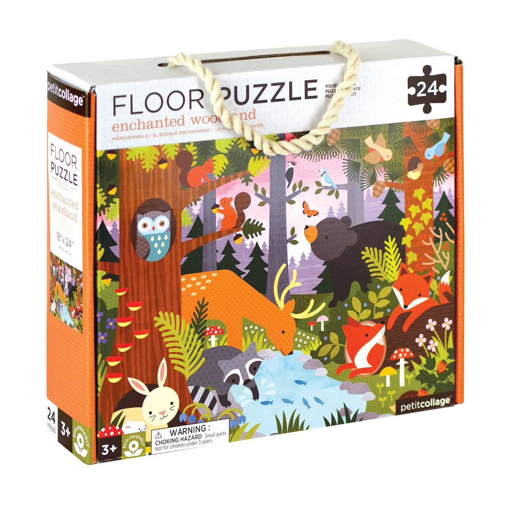 Petit Collage Enchanted Woodland 24-Piece Floor Puzzle