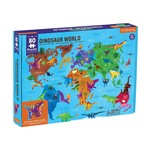 Mudpuppy Dinosaur World Geography Puzzle 80 Pieces