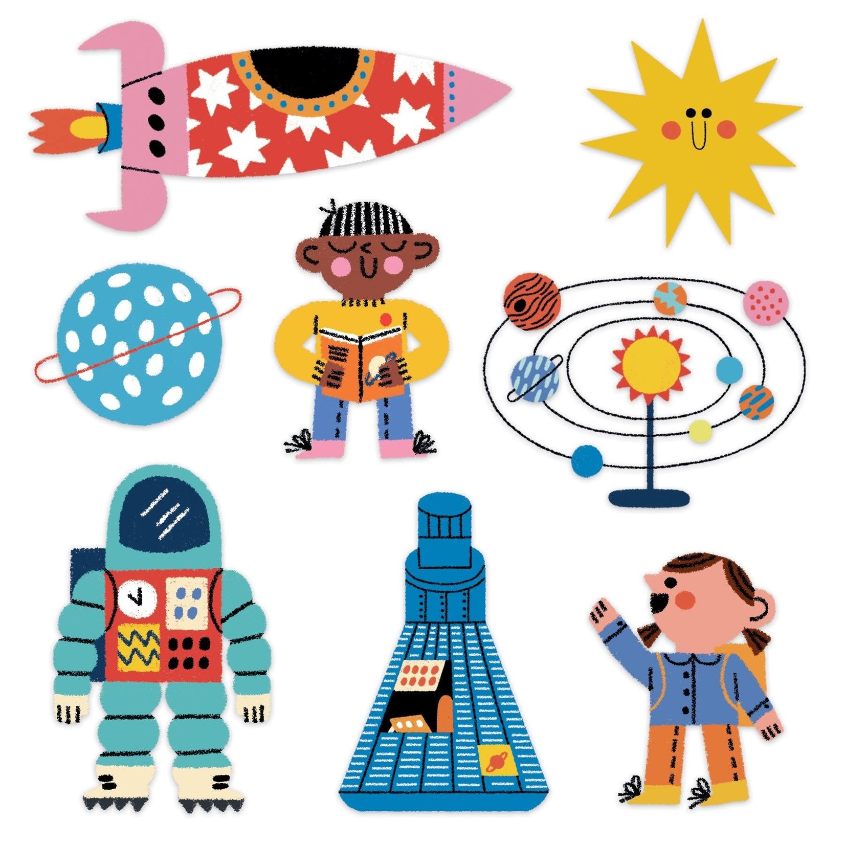 Mudpuppy Search & Find 64 Piece Puzzle - Air and Space Museum