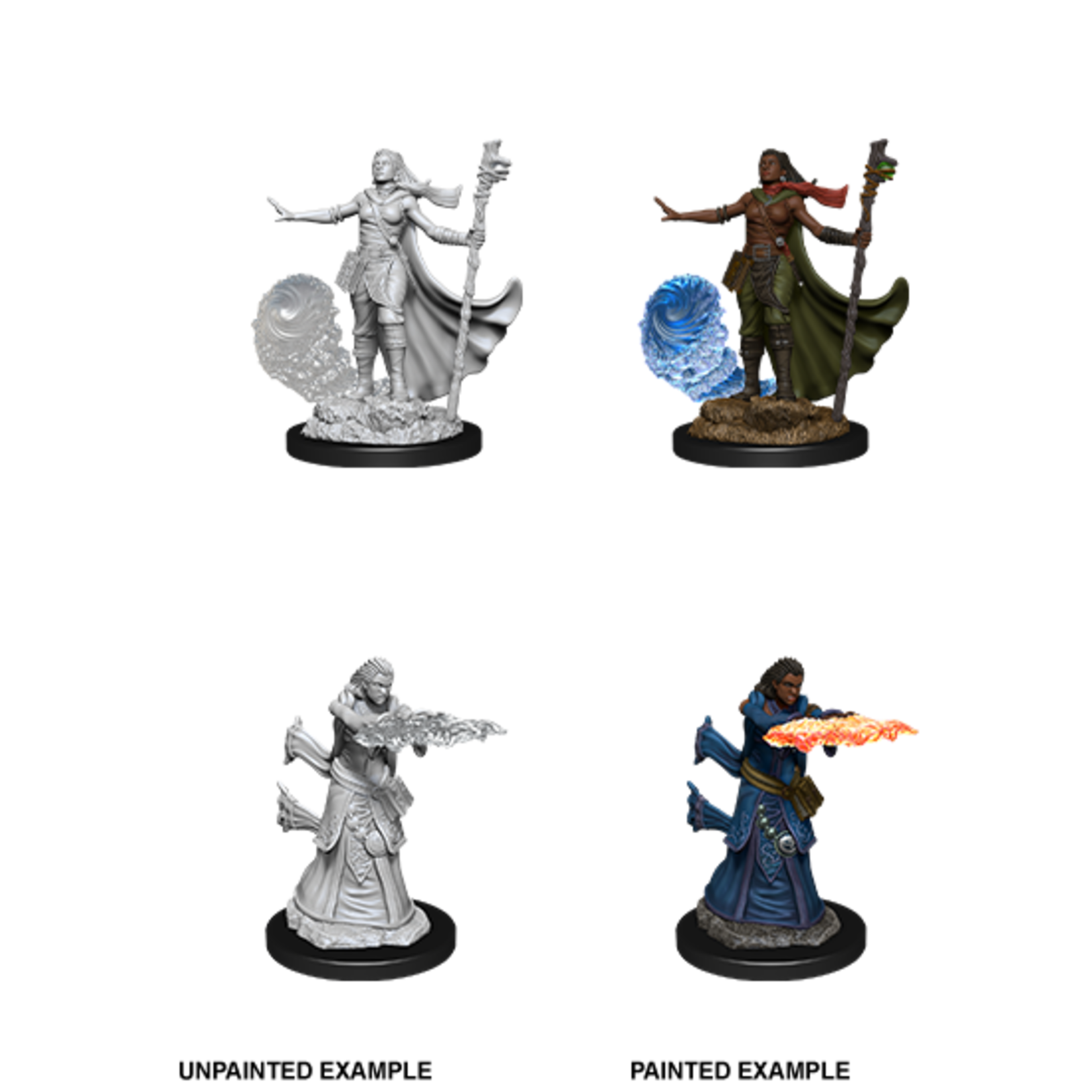 WizKids D&D Nolzur's Marvelous Miniatures: Human Wizard, Female