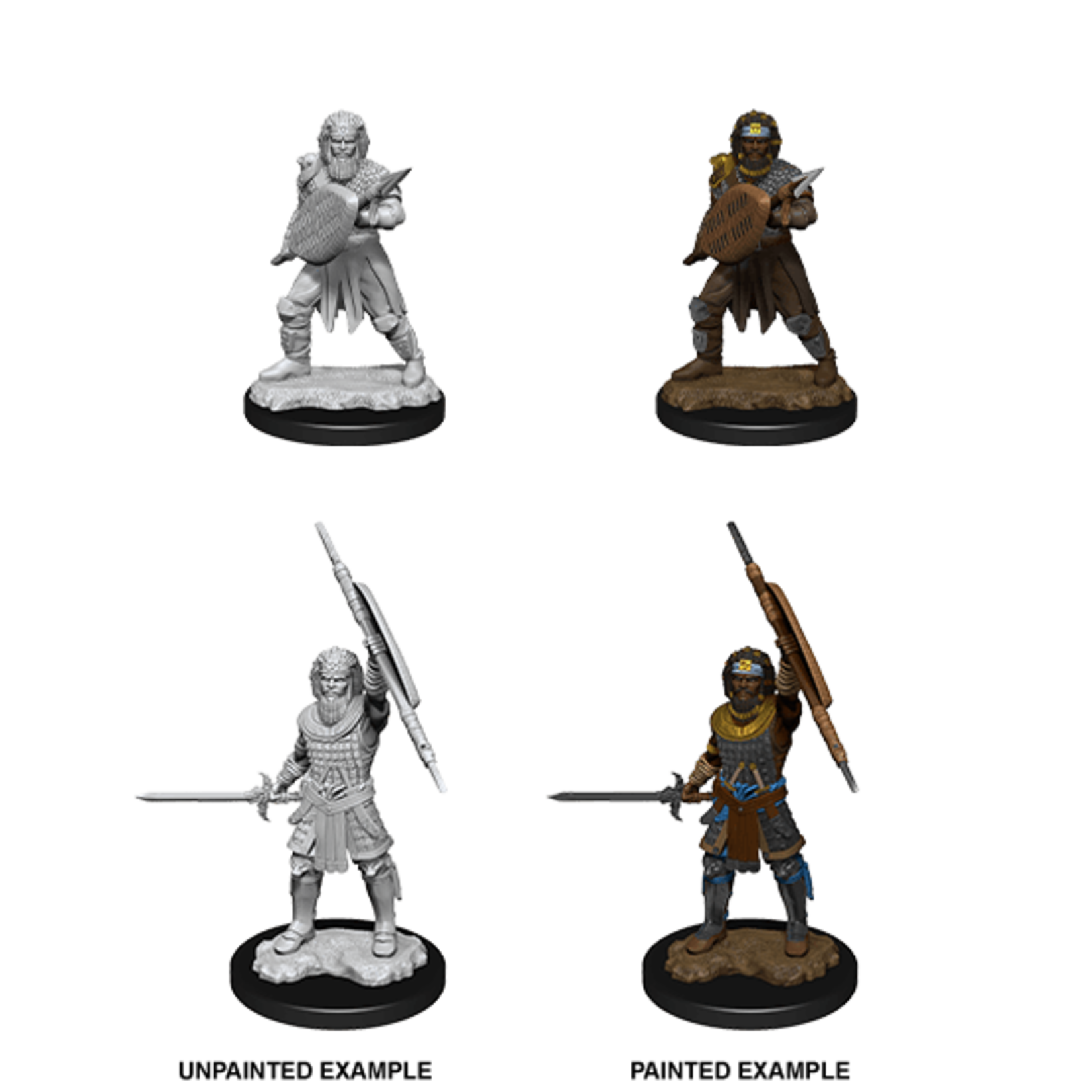 WizKids D&D Nolzur's Marvelous Miniatures: Human Fighter, Male