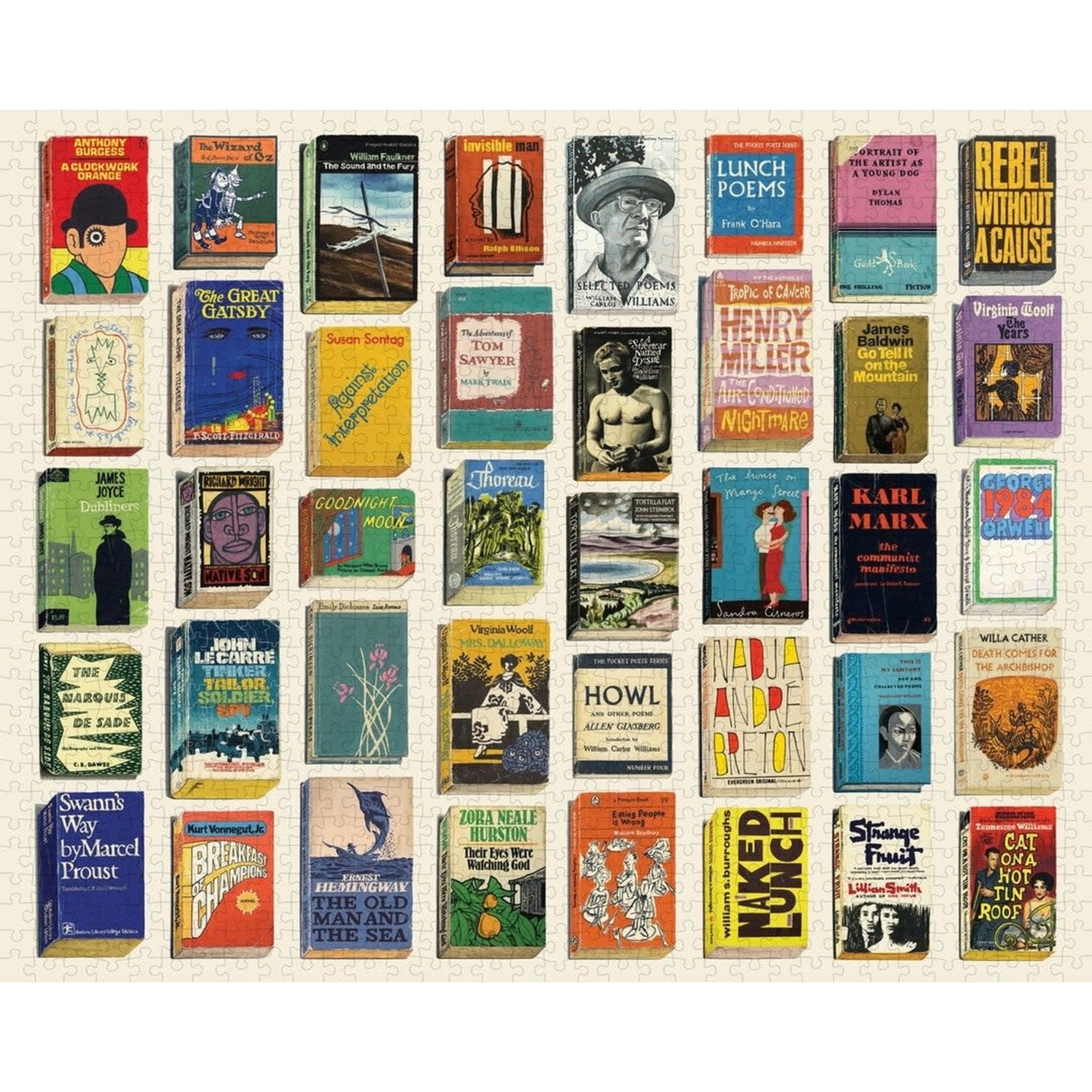 Princeton Architectural Press Classic Paperbacks 1000 Piece Puzzle