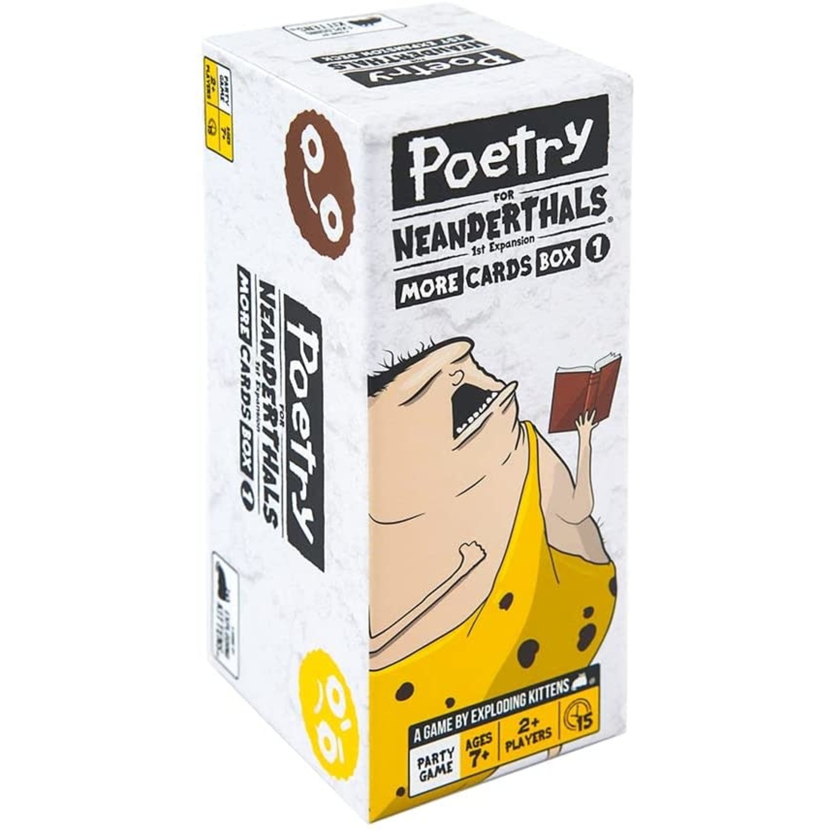 Exploding Kittens Poetry for Neanderthals: More Cards Box 1