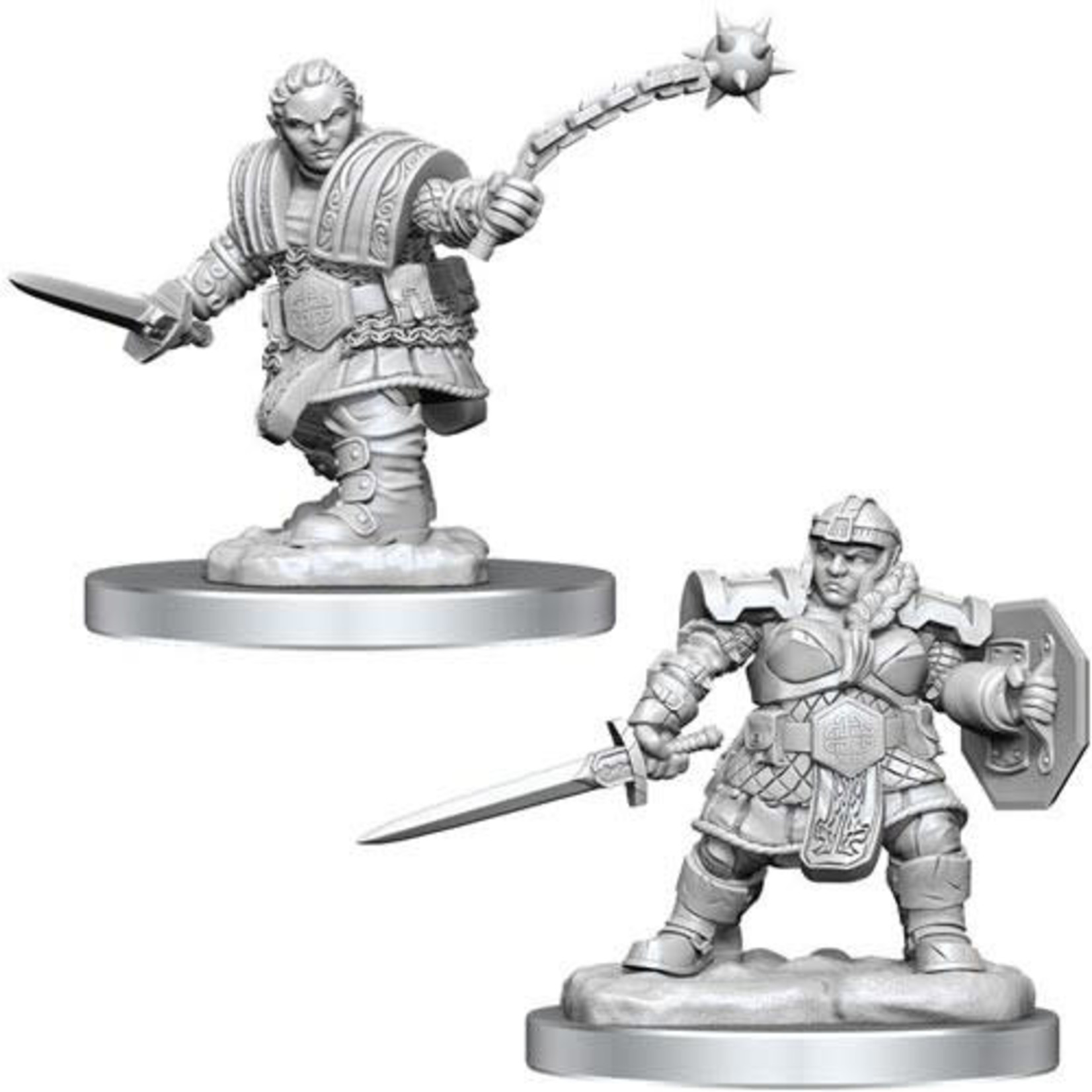 WizKids D&D Nolzur's Marvelous Miniatures: Dwarf Fighter, Female