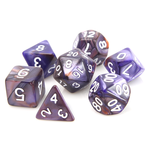 Die Hard Dice 7 Piece RPG Set - Copper and Purple Alloy