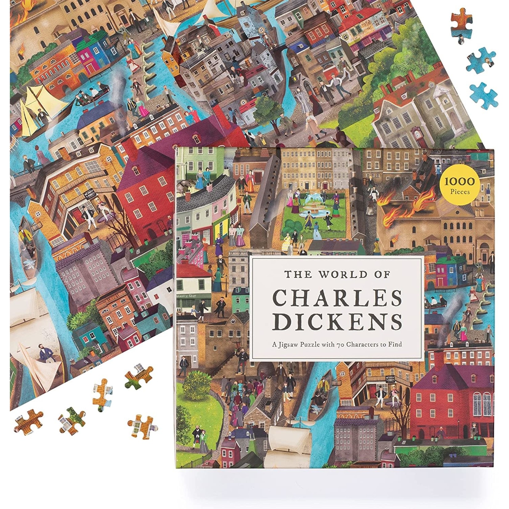 Laurence King The World of Charles Dickens 1000 Piece Jigsaw Puzzle