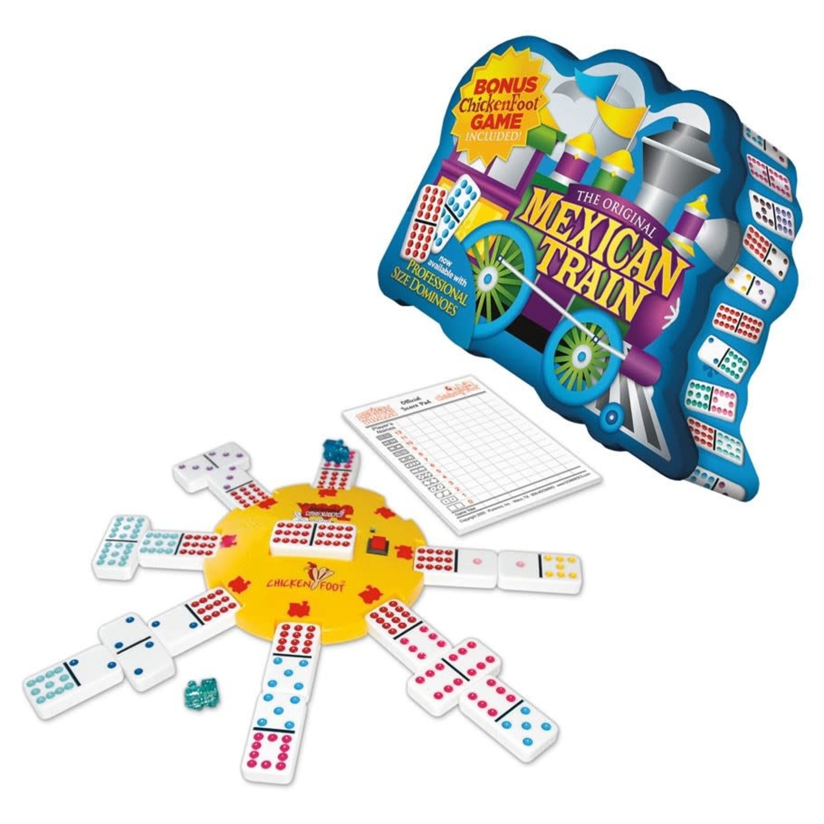 University Games Mexican Train Deluxe Double 12
