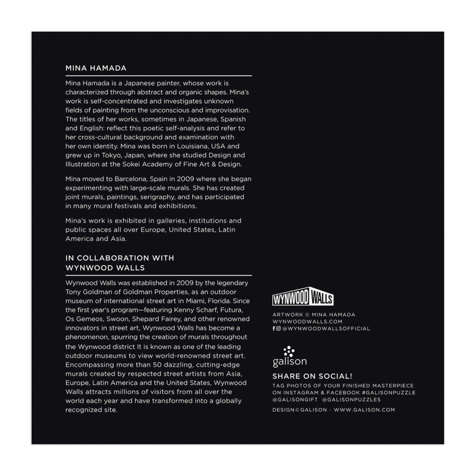 galison Luna de Flor 1000 Piece Round Puzzle