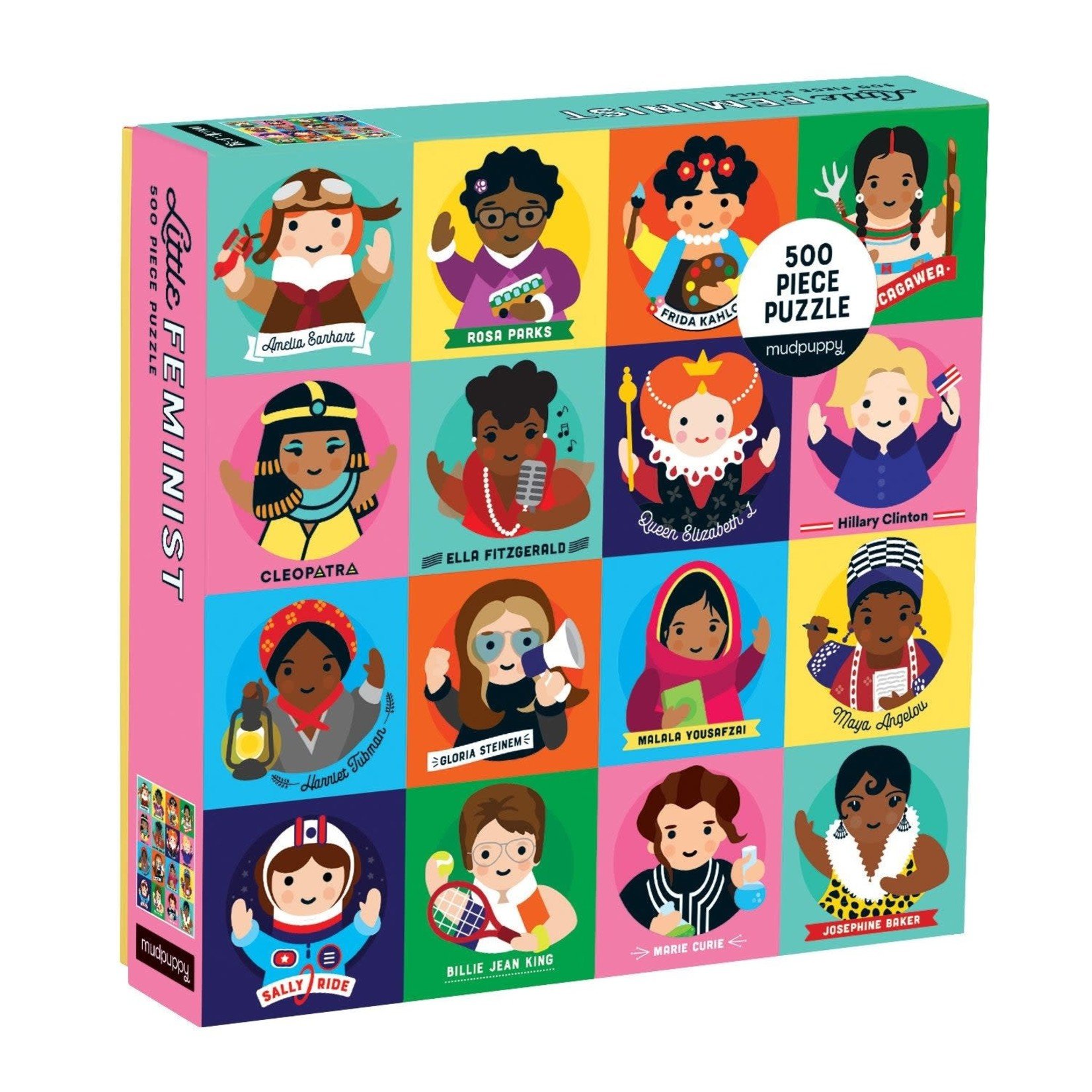 Mudpuppy Little Feminist 500 Piece Jigsaw Puzzle