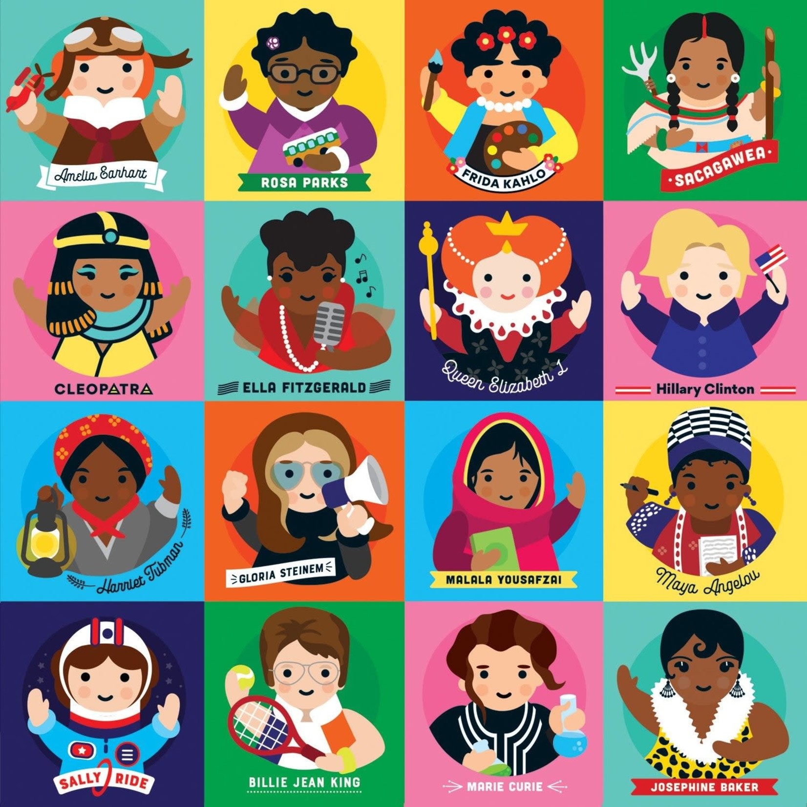 Mudpuppy Little Feminist 500 Piece Jigsaw Puzzle