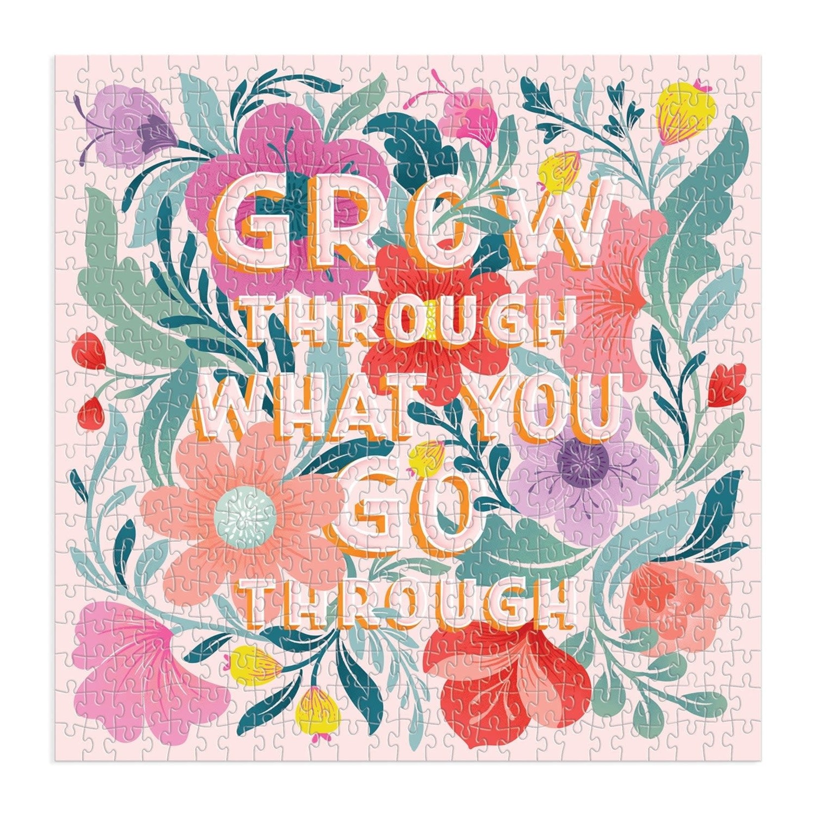 galison Grow Through 500 Piece Jigsaw Puzzle