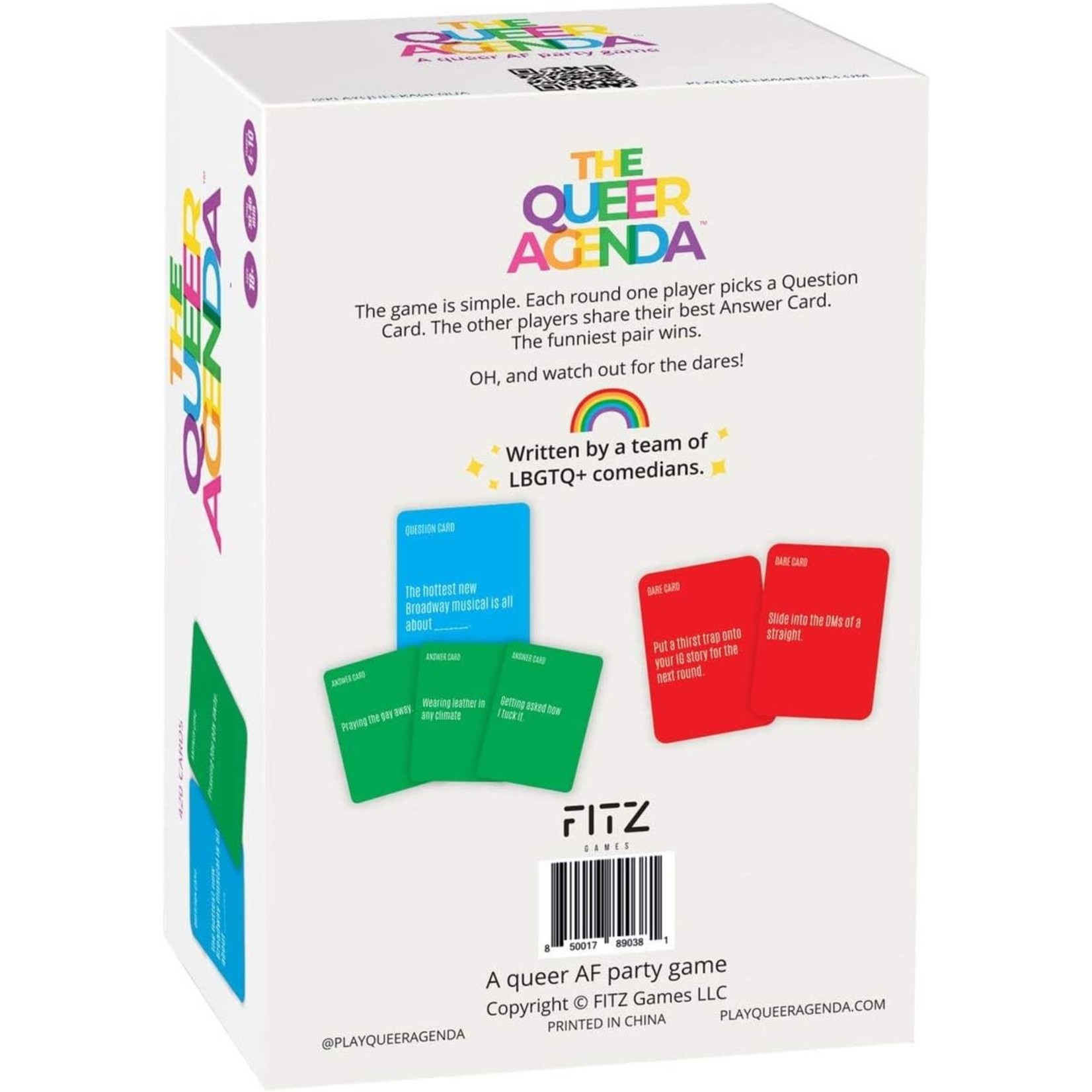 Fitz Games Queer Agenda, The - Puddletown Games & Puzzles