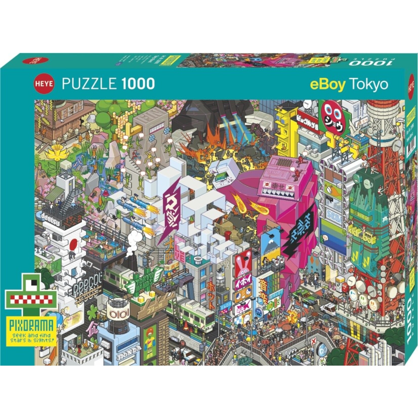 Heye eBoy - Tokyo Quest 1000 Piece Puzzle
