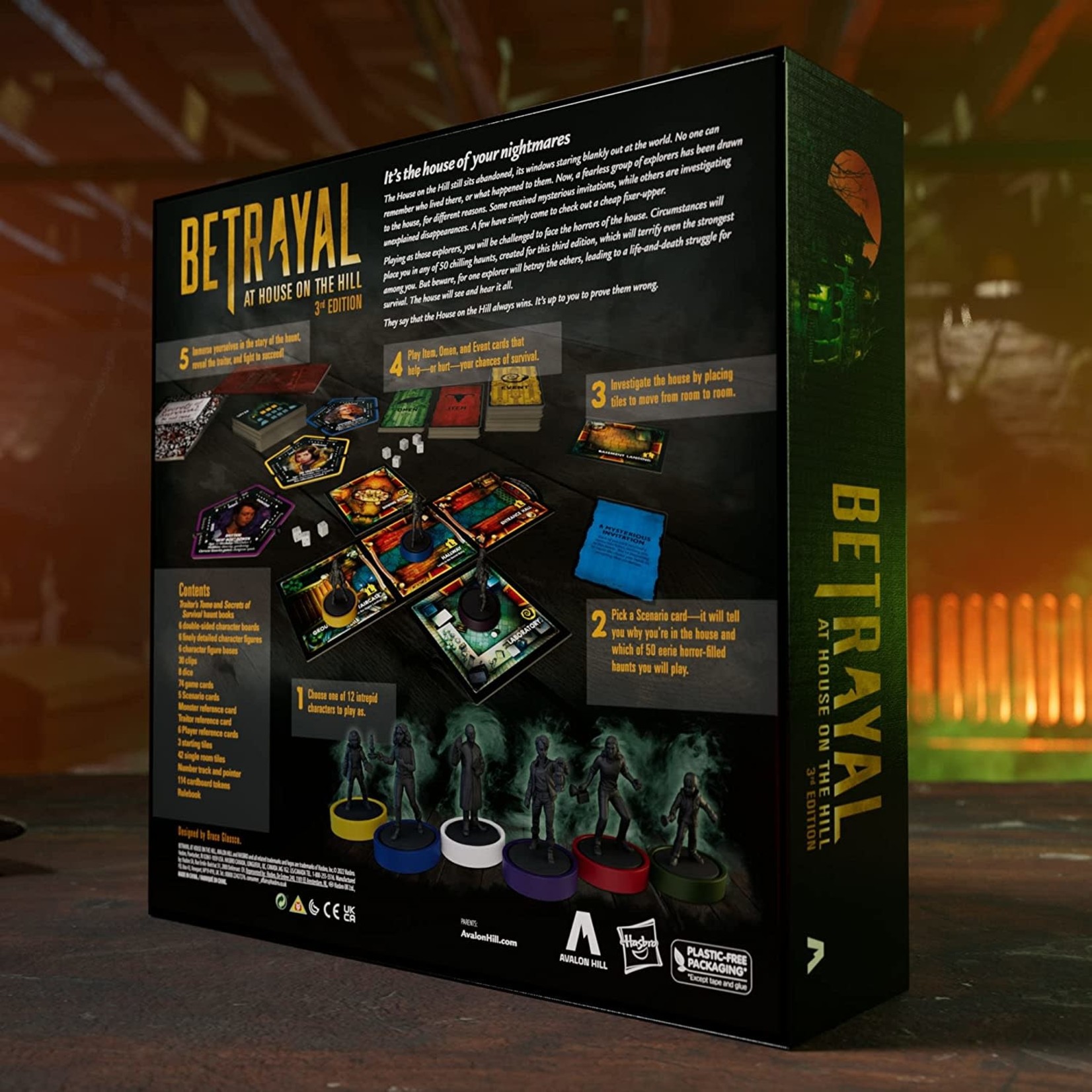 Hasbro Gaming Betrayal at House on the Hill