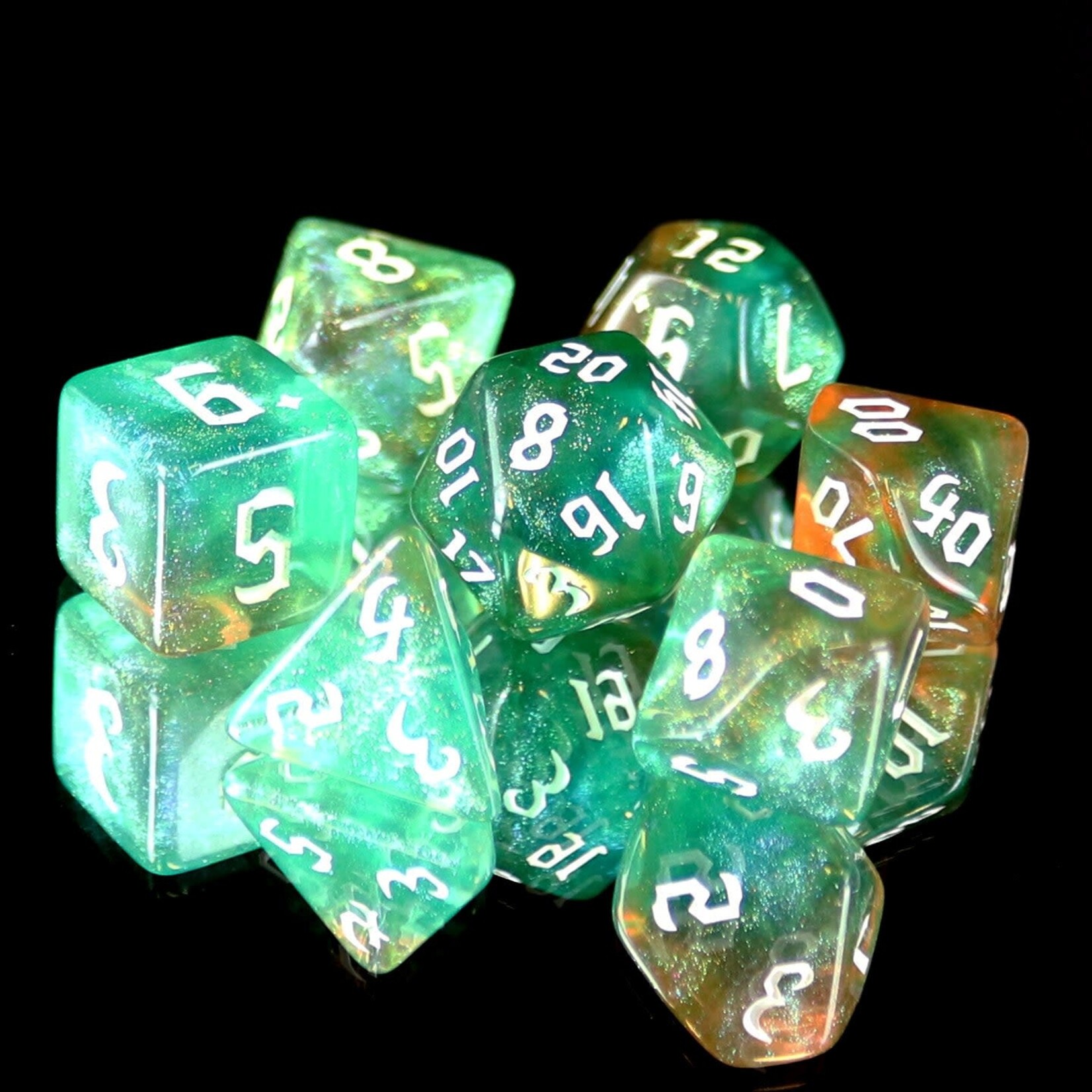 Die Hard Dice 7 Piece RPG Set - Tranquil World