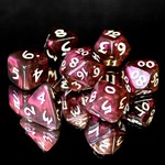 Die Hard Dice 7 Piece RPG Set - Elessia Moonstone Inkswell with White