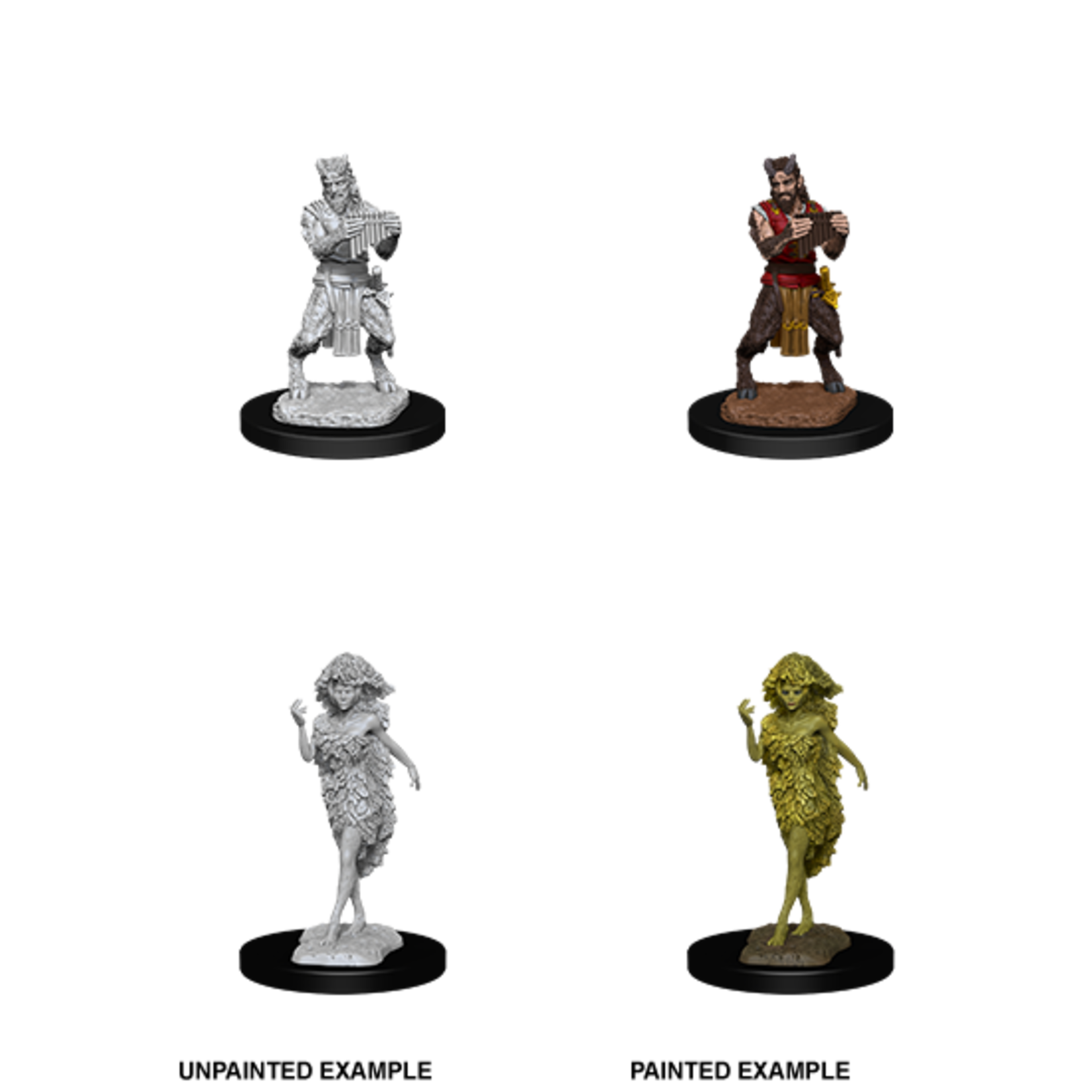 WizKids D&D Nolzur's Marvelous Miniatures: Satyr & Dryad