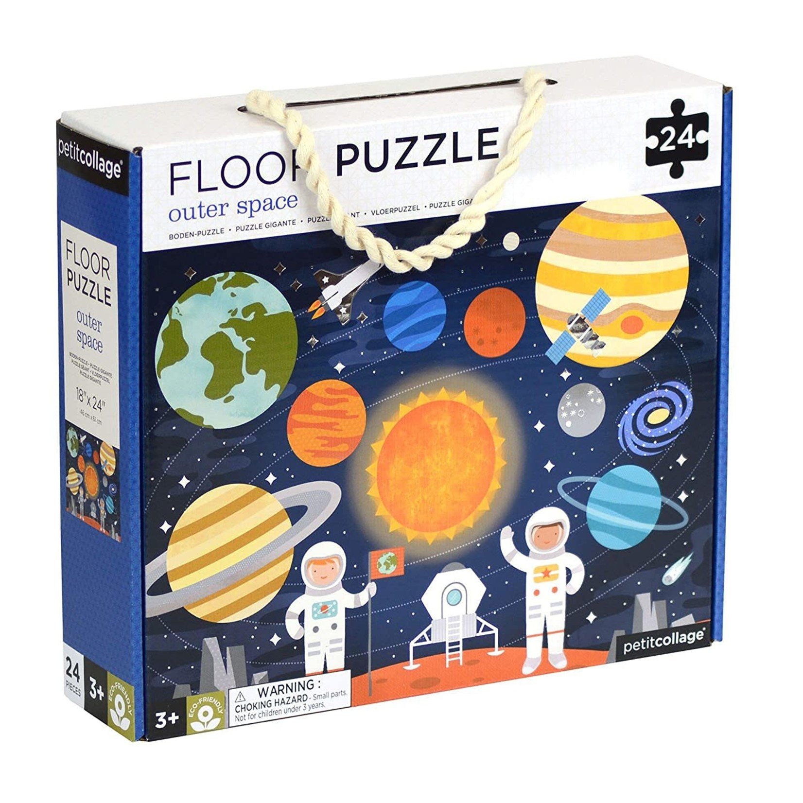 Petit Collage Outer Space 24 Piece Floor Puzzle