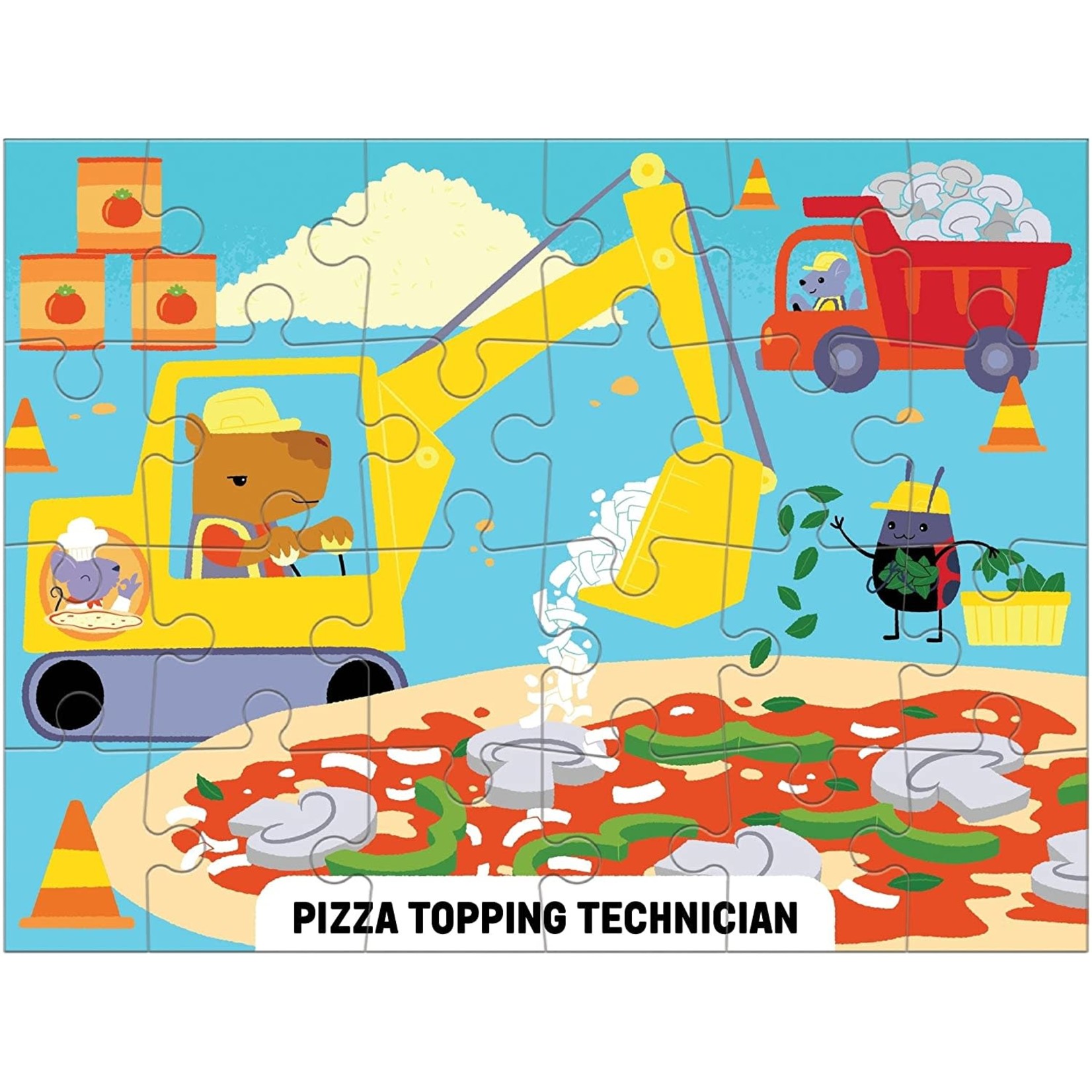 Mudpuppy Wondrous Jobs Level Up! Puzzle Set