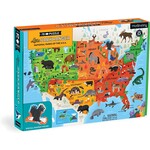 Mudpuppy Little Park Ranger National Parks Map of the U.S.A. Geography Puzzle