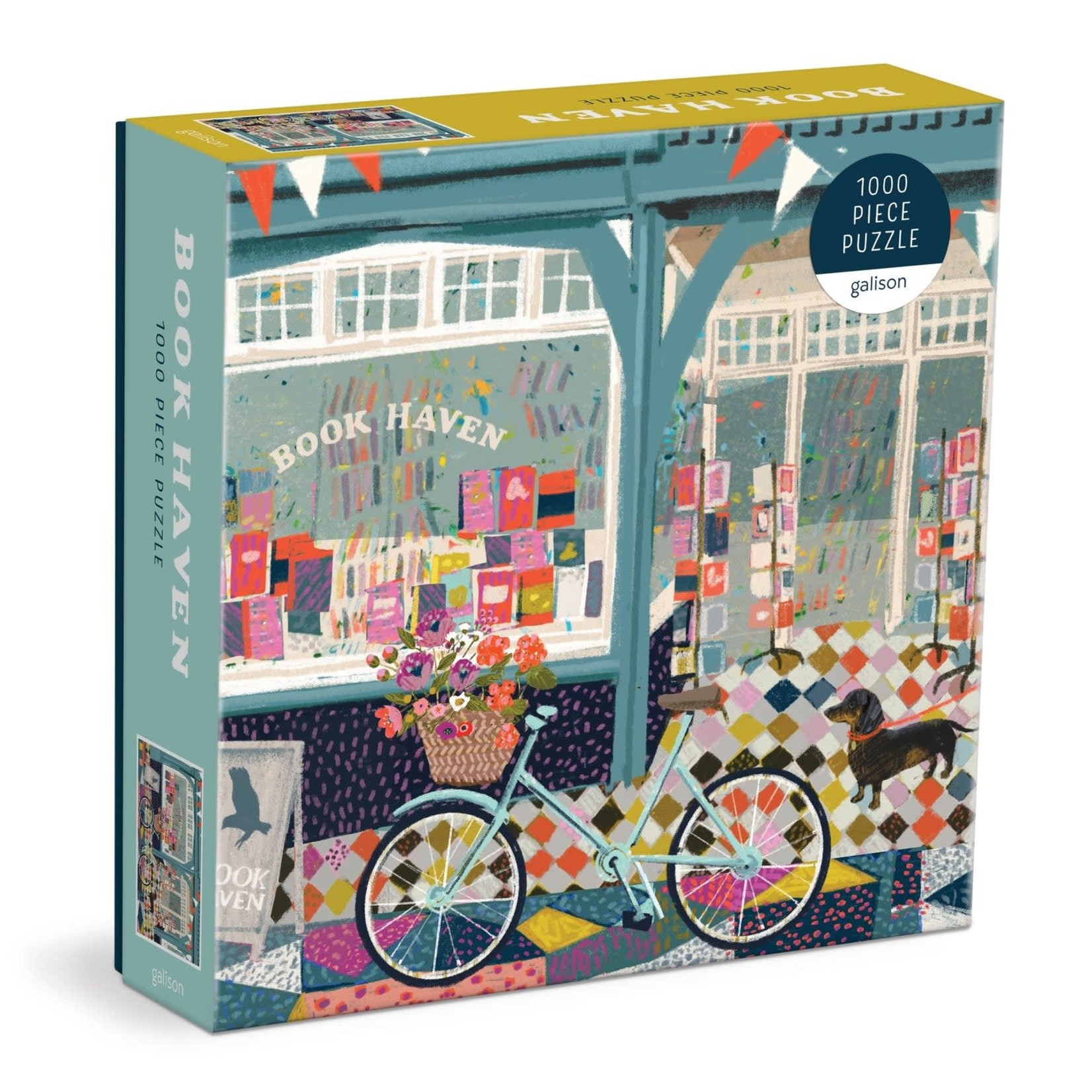 galison Book Haven 1000 Piece Jigsaw Puzzle