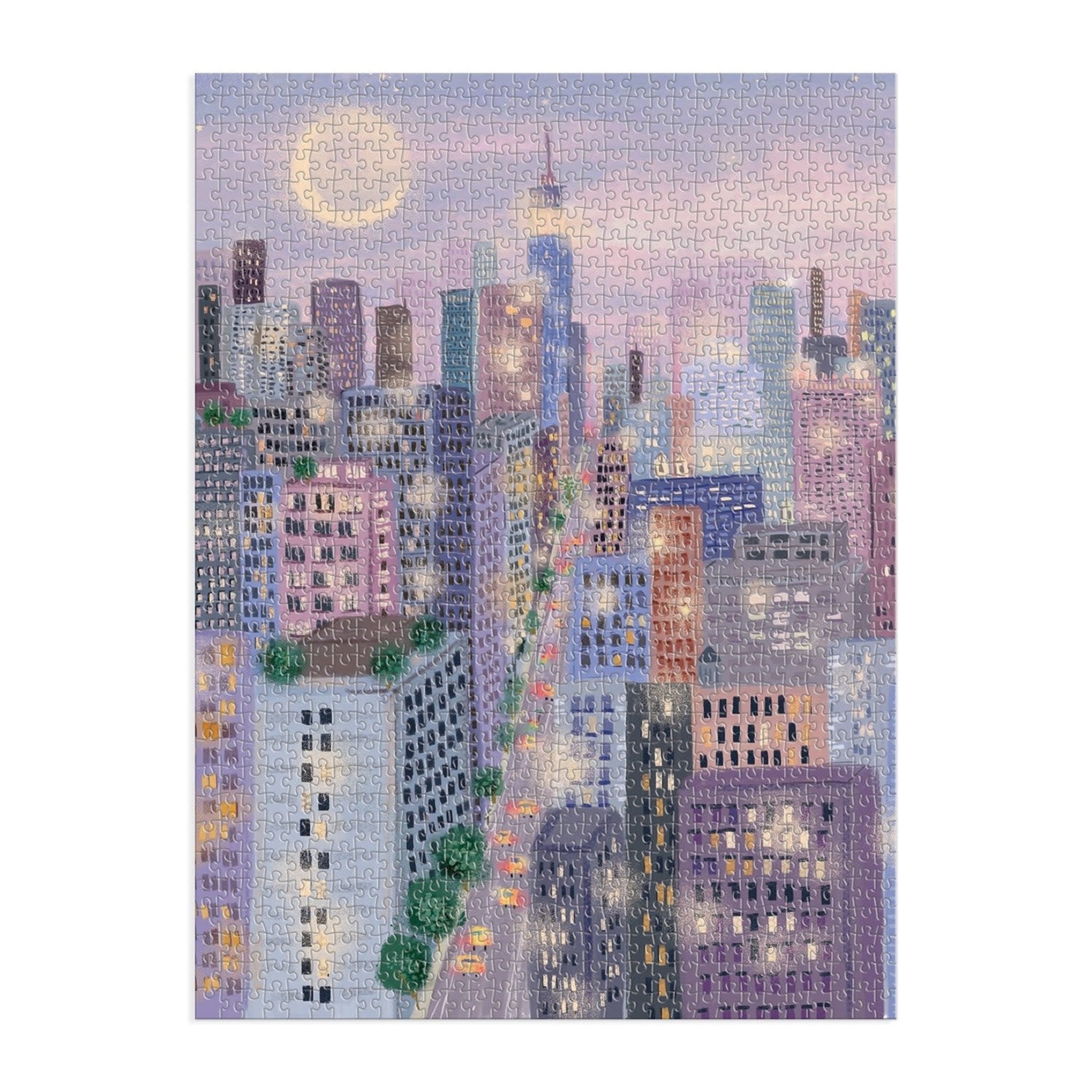 galison City Lights 1000 Piece Puzzle