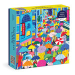 galison Umbrella Lane 1000 Piece Puzzle