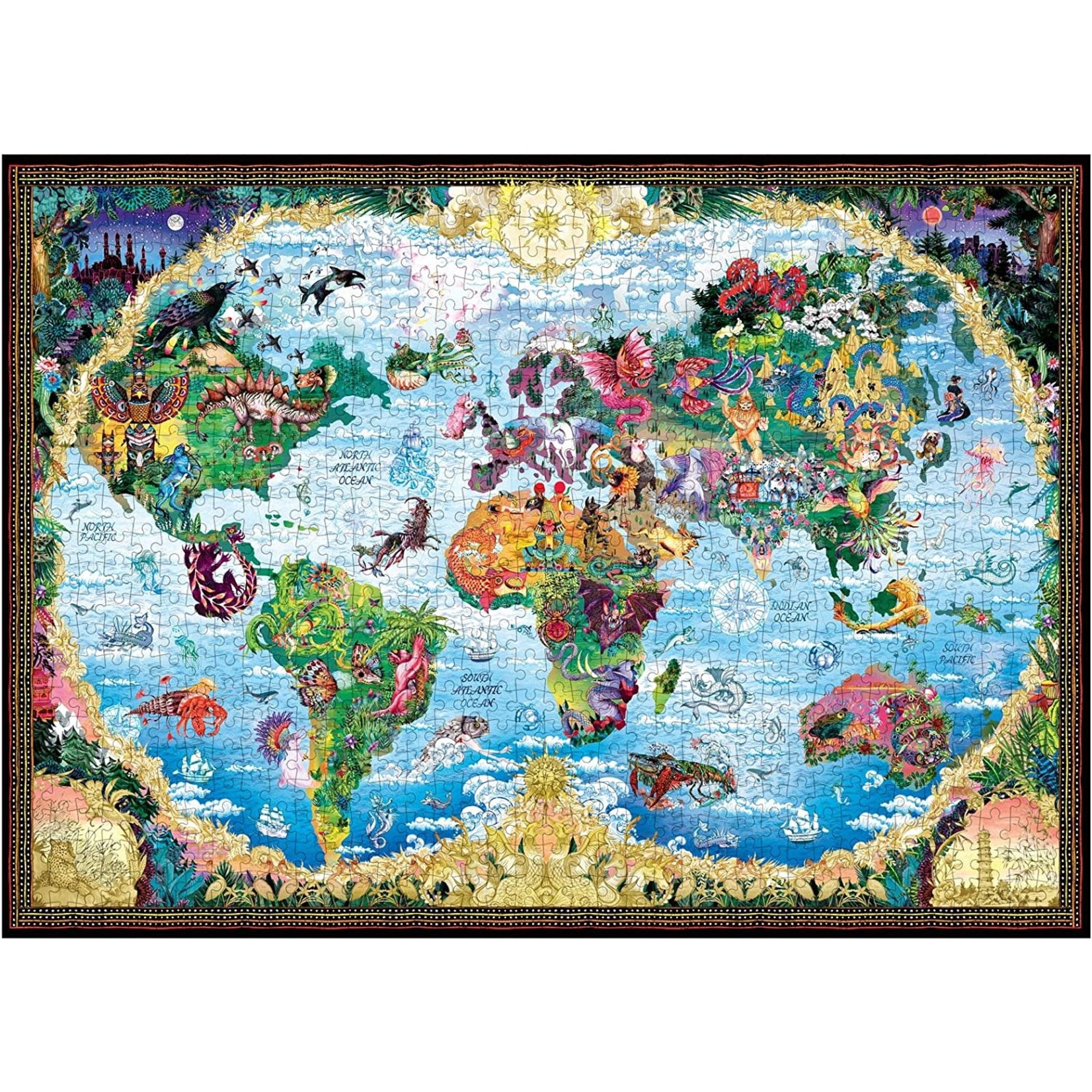 Laurence King The Mythical World 1000 Piece Puzzle