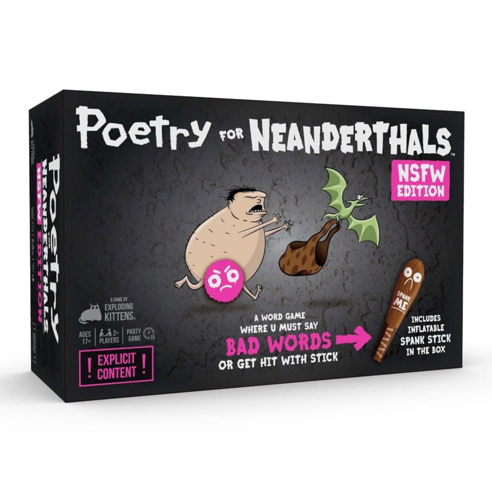 Exploding Kittens Poetry for Neanderthals: NSFW