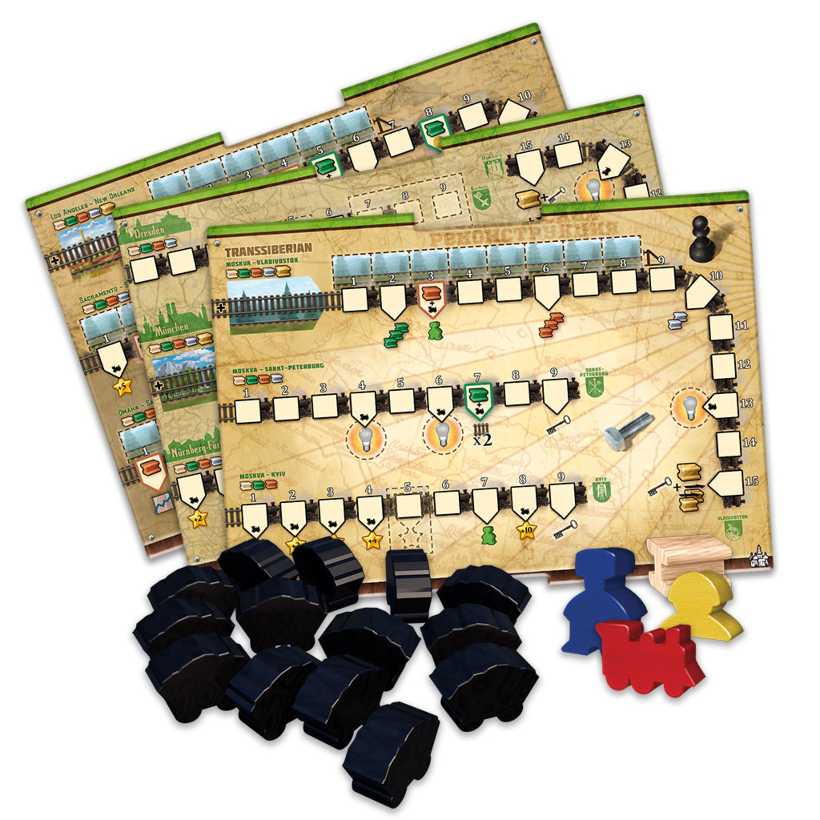 Z-Man Games Ultimate Railroads