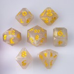 Die Hard Dice 7 Piece RPG Set - Embers of Chaos, WordFanGirl