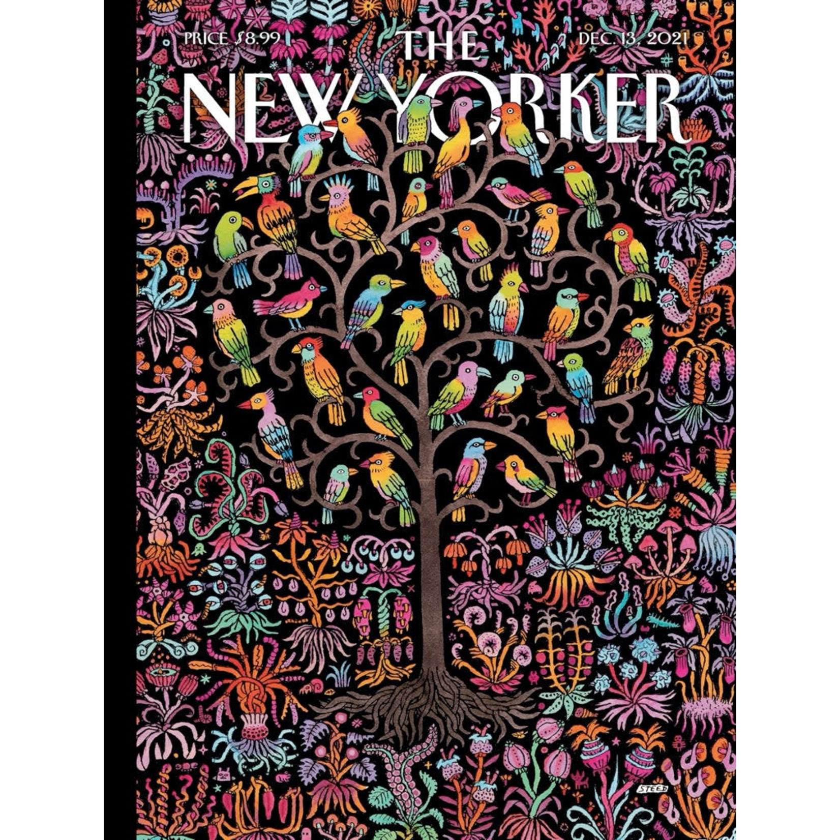 New York Puzzle Co New Yorker, The - Enchanted Garden 1000 Piece Puzzle