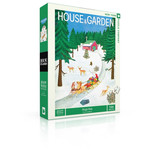 New York Puzzle Co House & Garden - Sleigh Ride 500 Piece Puzzle