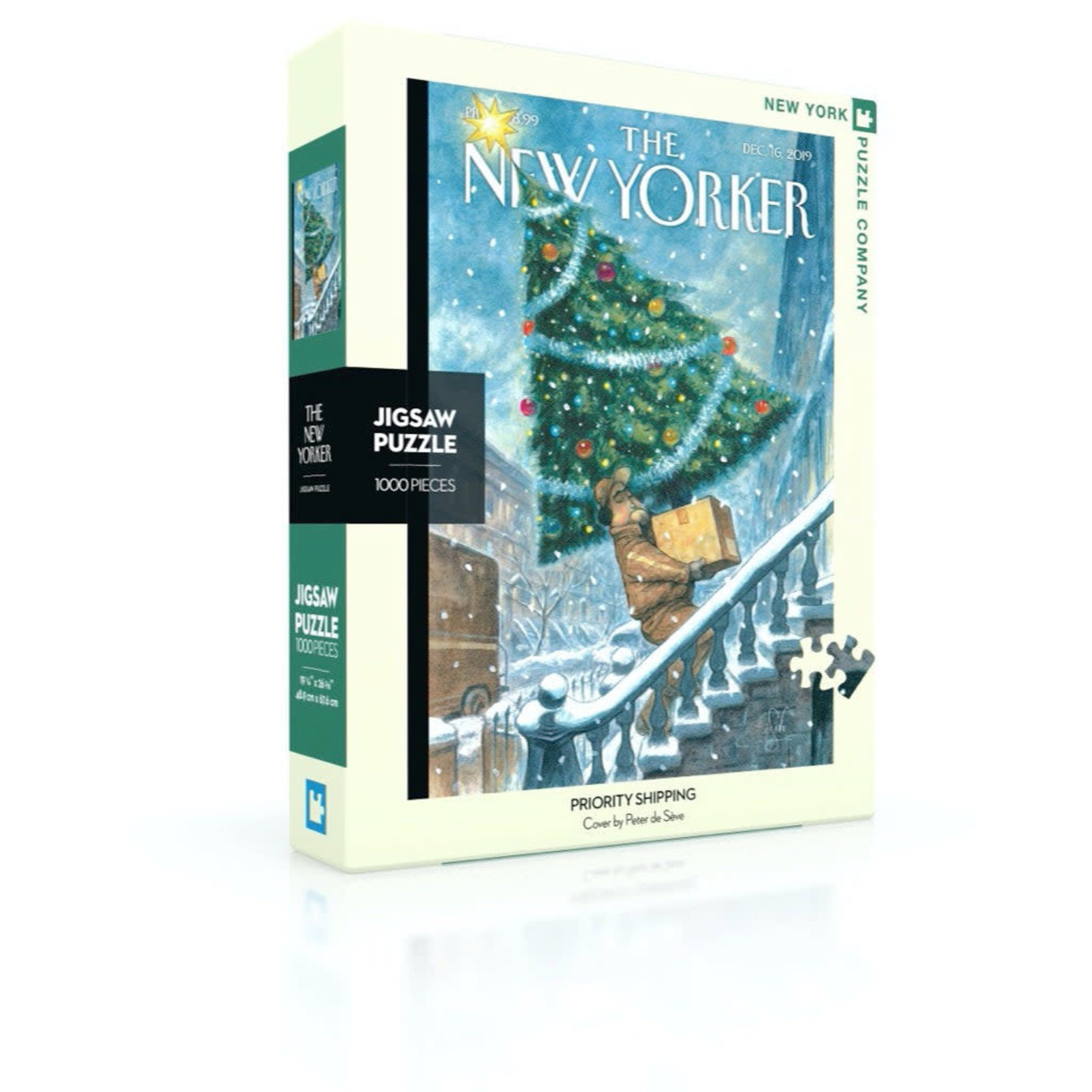 New York Puzzle Co New Yorker, The - Priority Shipping 1000 Piece Puzzle