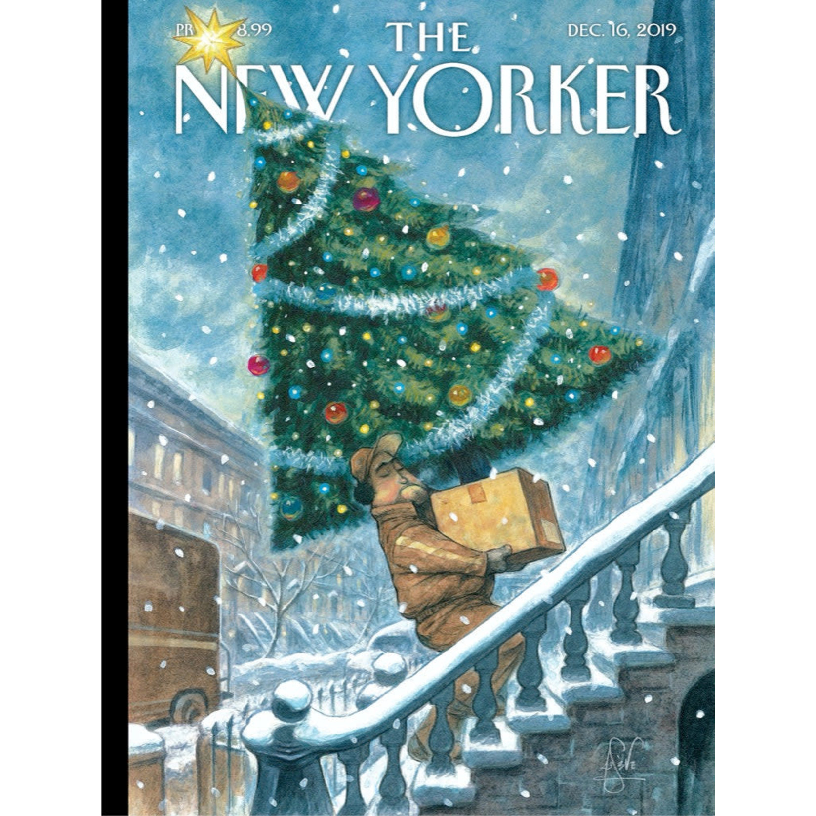 New York Puzzle Co New Yorker, The - Priority Shipping 1000 Piece Puzzle