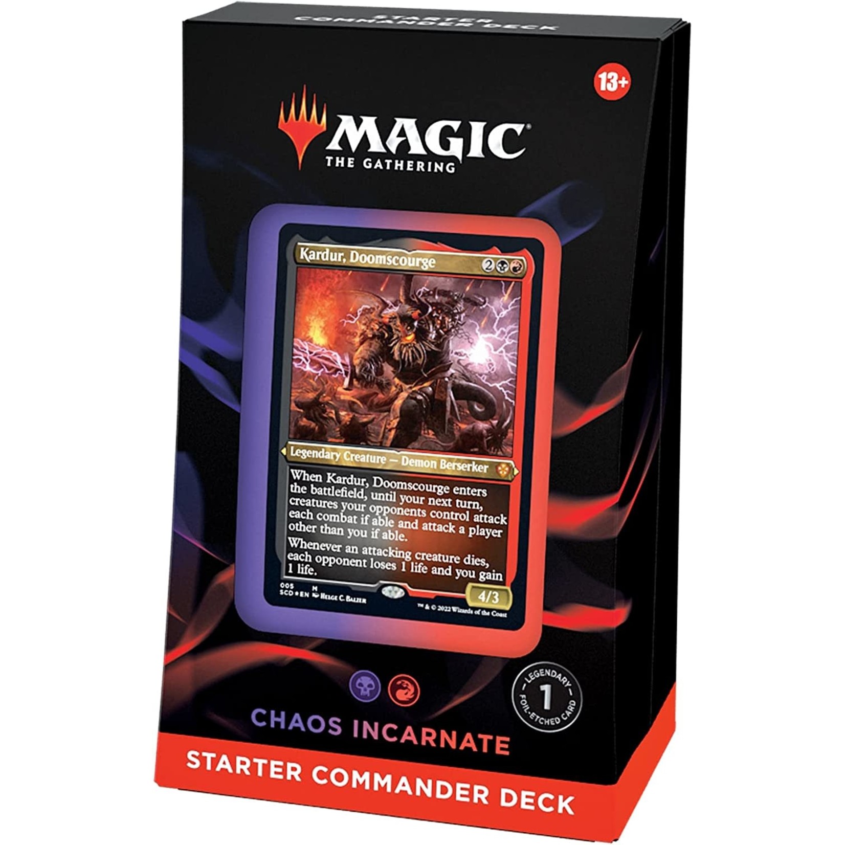 Wizards of the Coast Starter Commander Deck - Chaos Incarnate