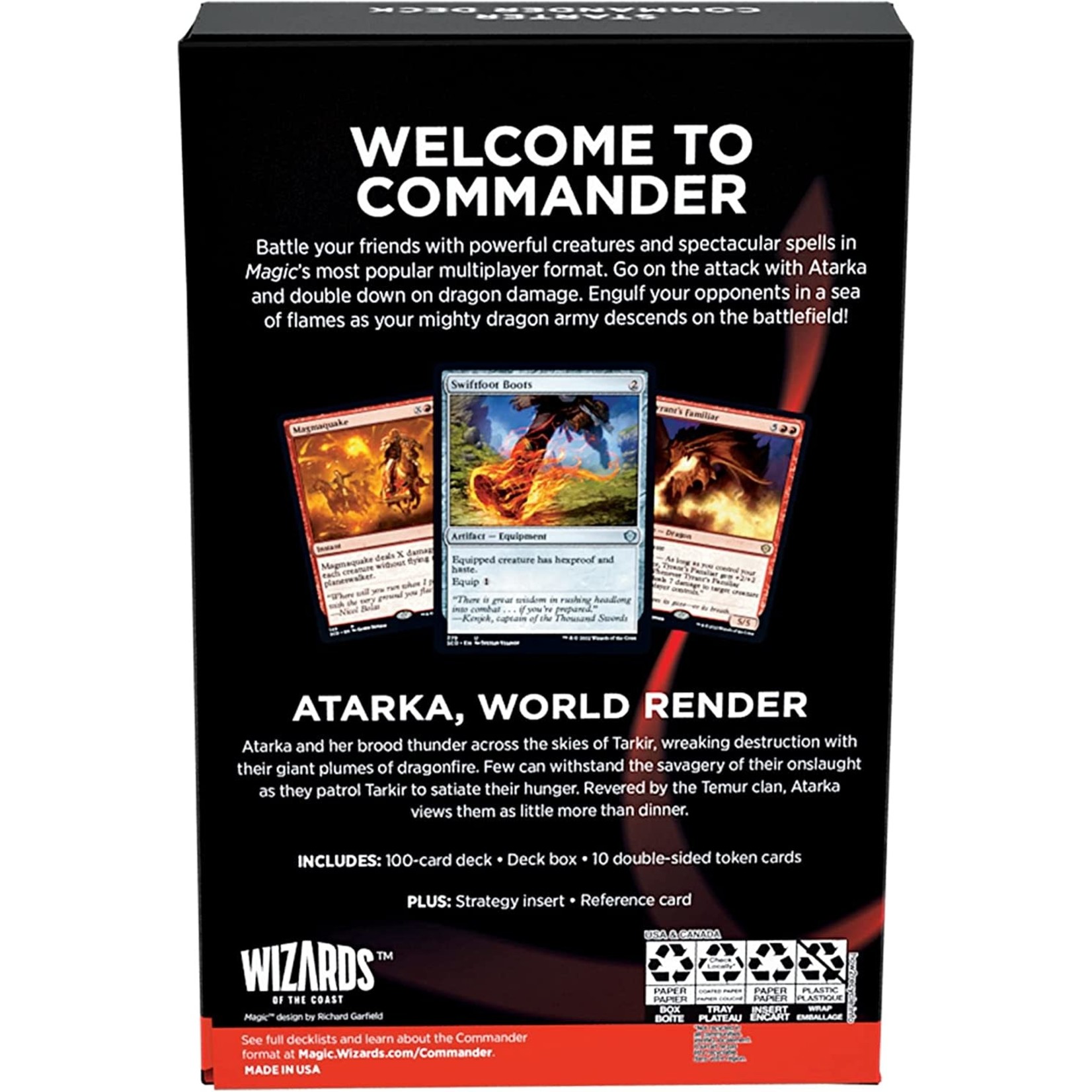 Wizards of the Coast Starter Commander Deck - Draconic Destruction