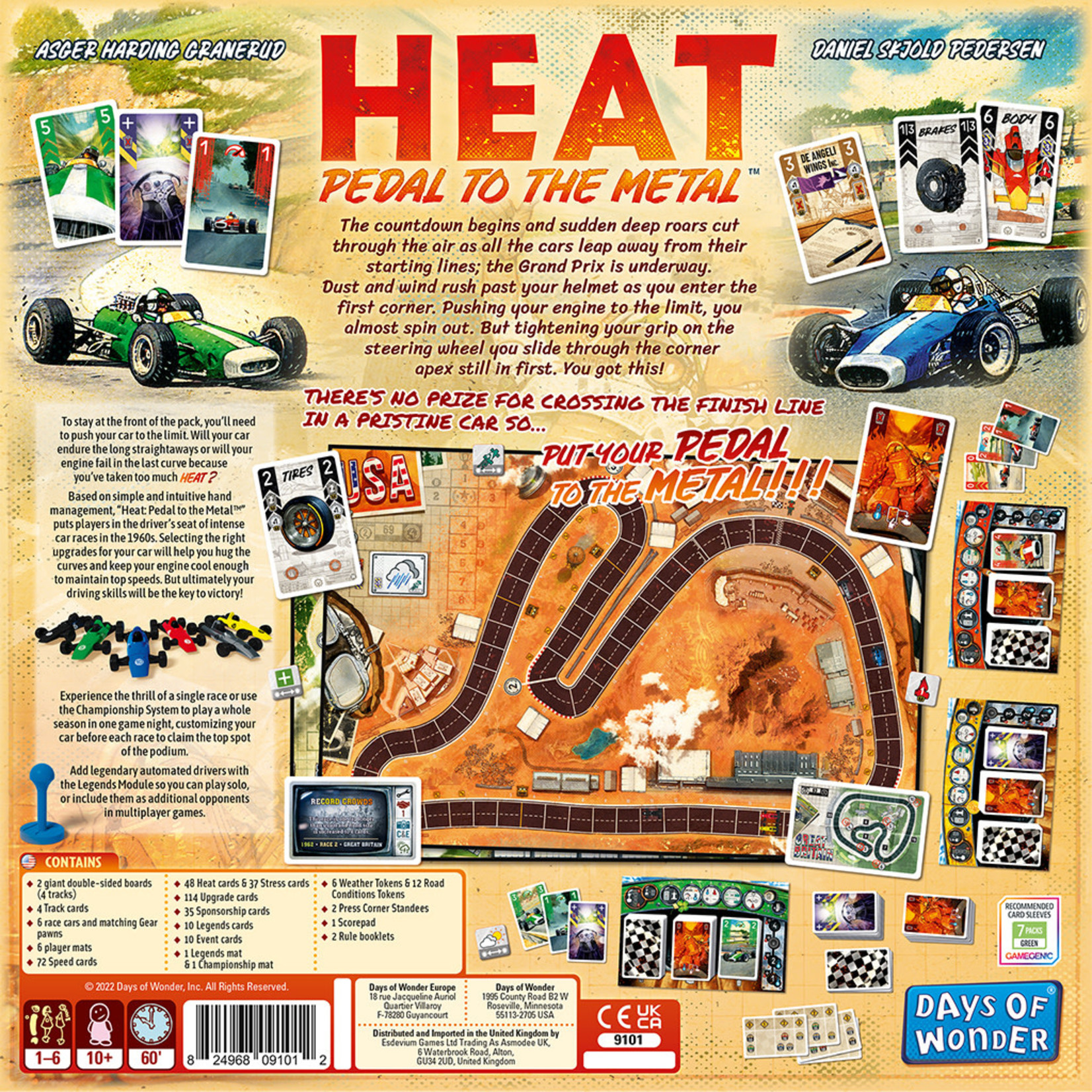 Days of Wonder Heat: Pedal To The Metal