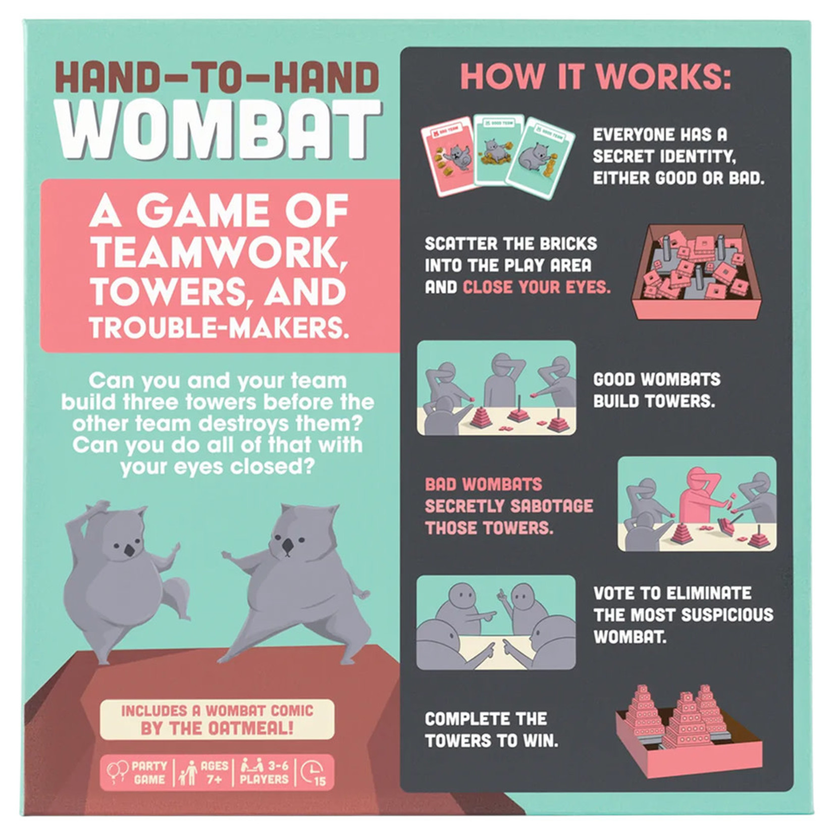 Exploding Kittens Hand to Hand Wombat