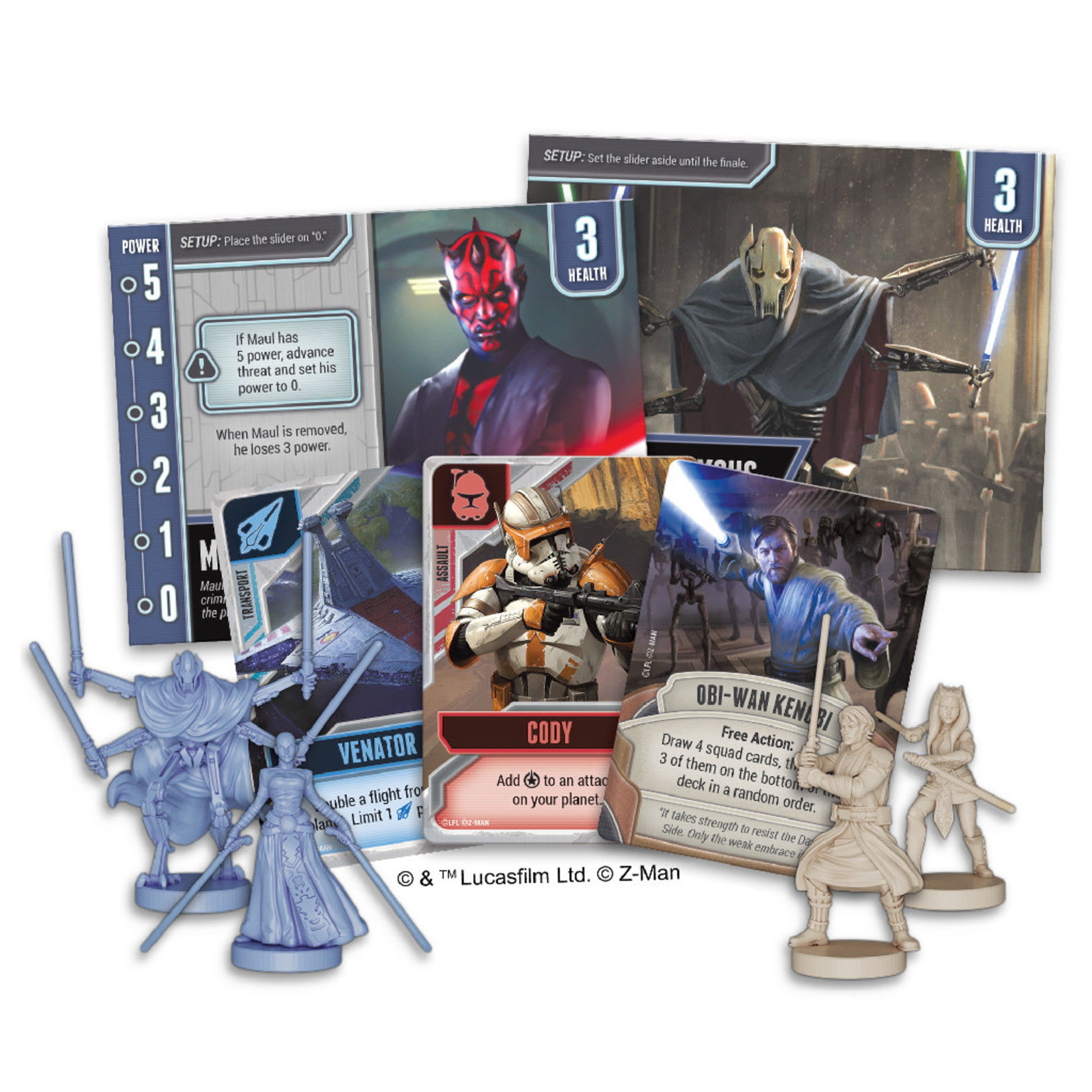 Z-Man Games Star Wars The Clone Wars A Pandemic System Game