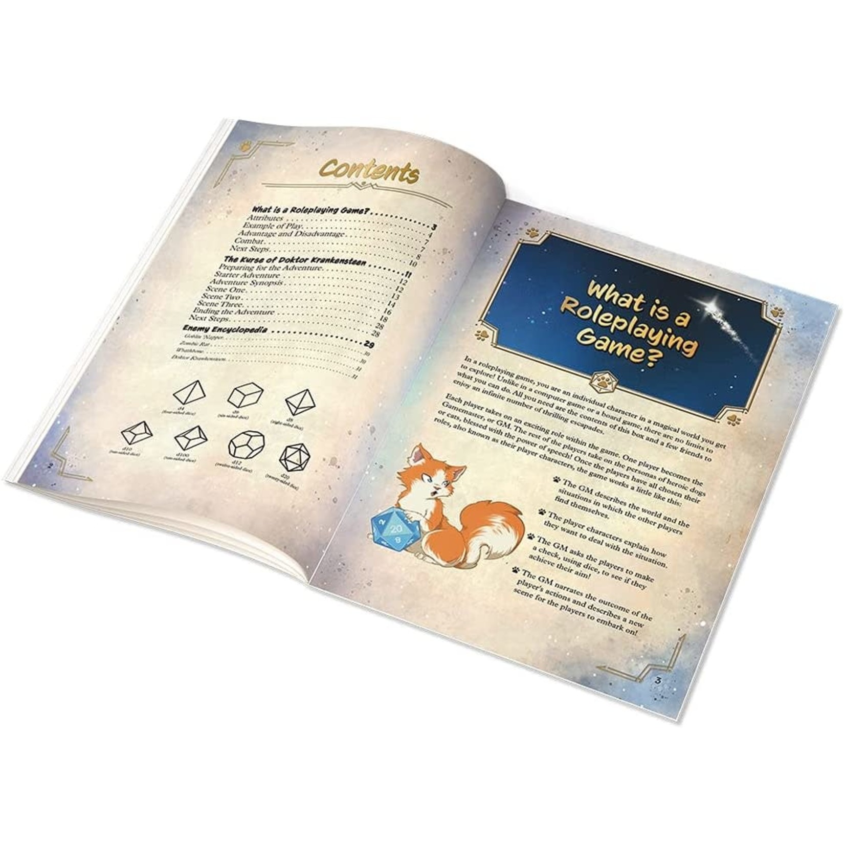 Animal Adventures RPG Starter Set: Spellbinding Roleplaying Game - Walmart. com