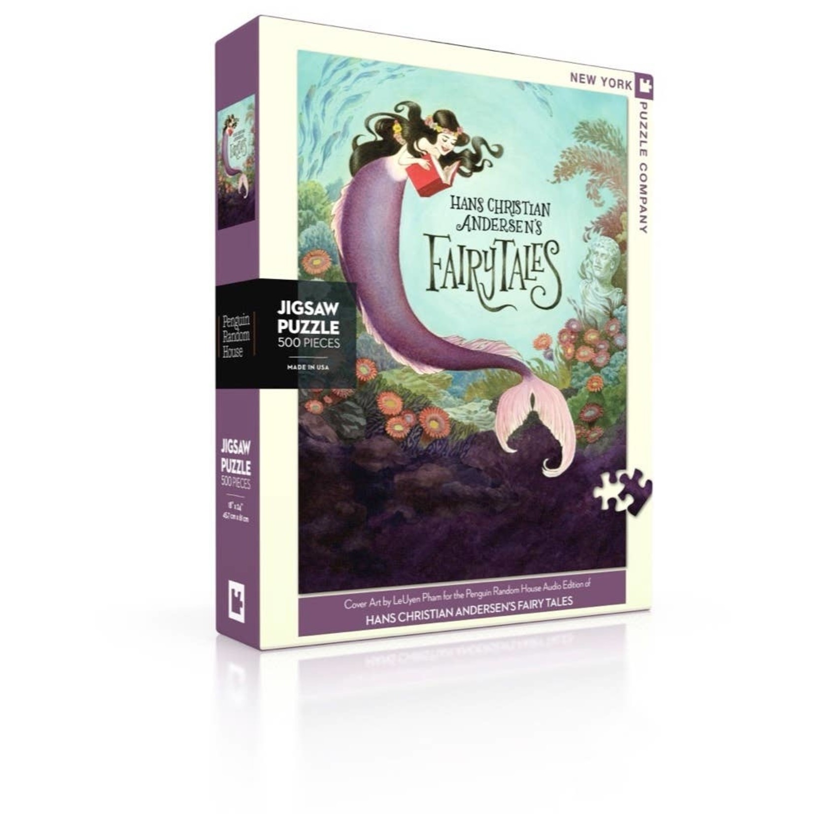 New York Puzzle Co Penguin Random House - Andersen's Fairy Tales 500 Piece Puzzle