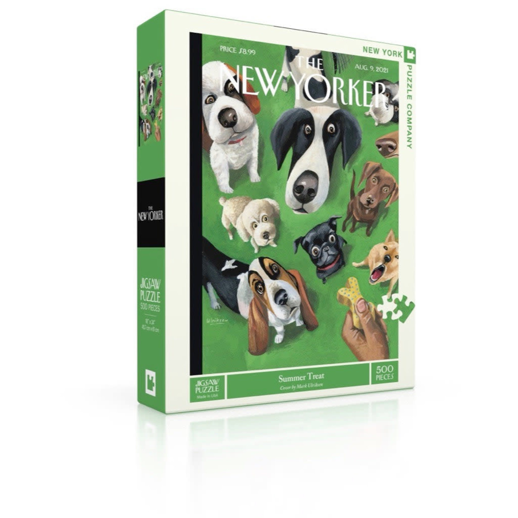 New York Puzzle Co New Yorker, The - Summer Treat 500 Piece Puzzle